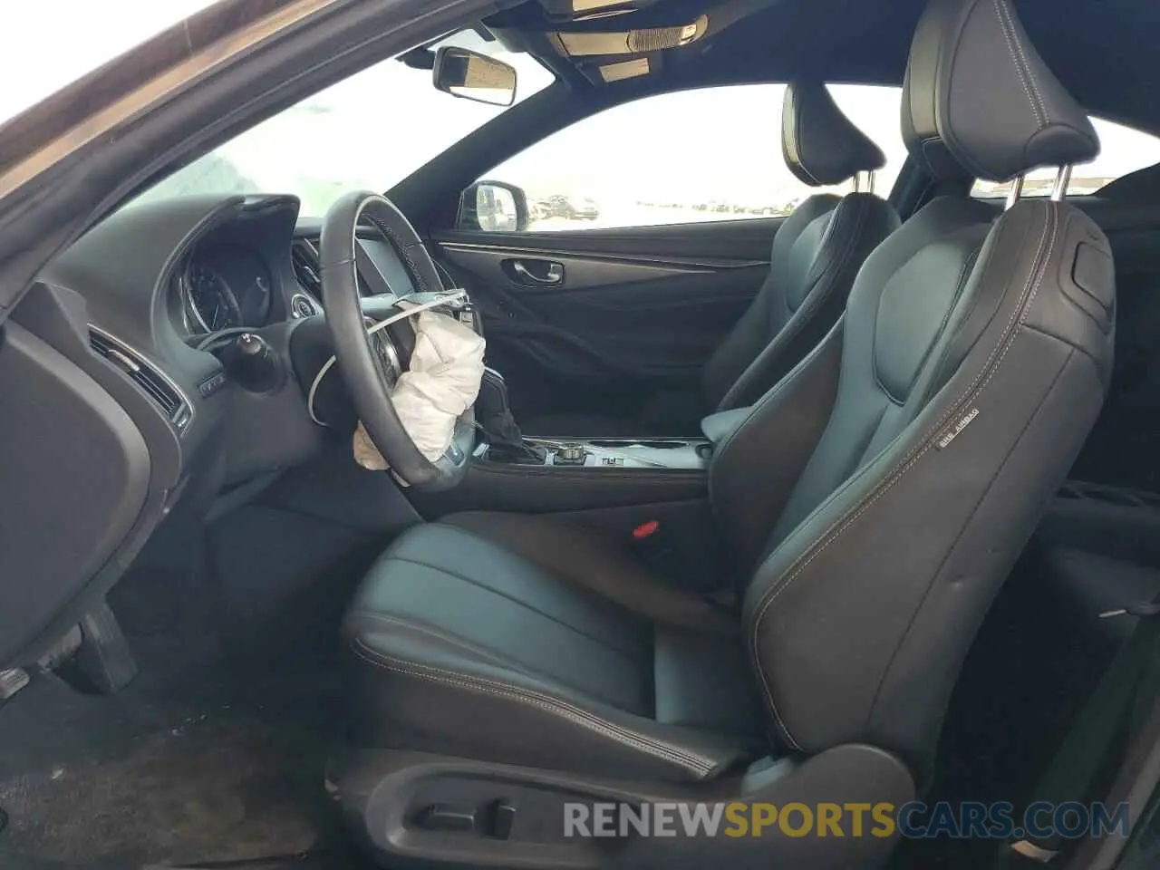 7 fotografías del automóvil dañado JN1EV7EK6LM340764 INFINITI Q60 2020