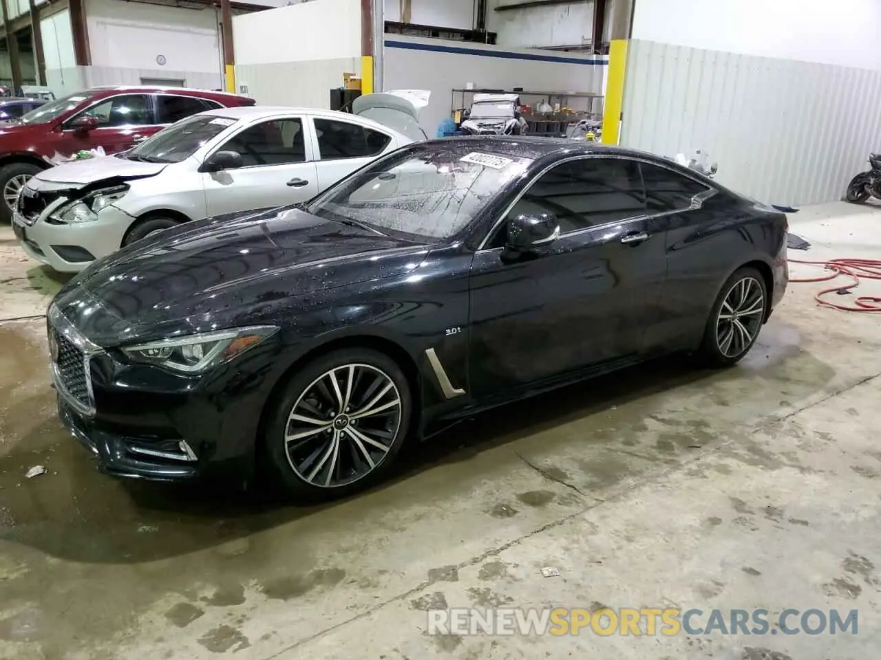 1 fotografías del automóvil dañado JN1EV7EL2LM380140 INFINITI Q60 2020