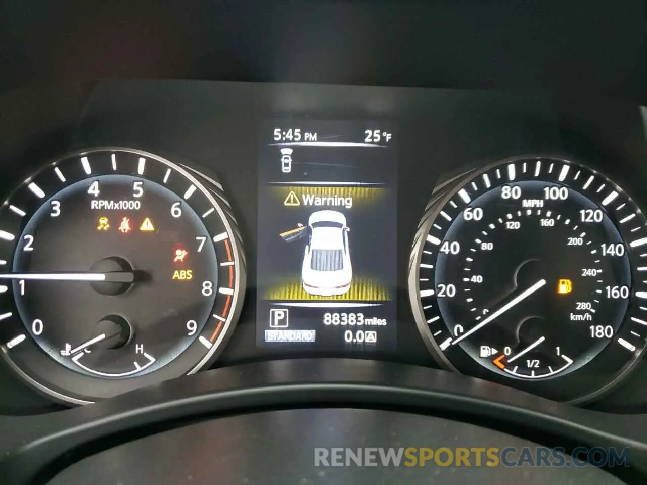 9 fotografías del automóvil dañado JN1EV7EL2LM380588 INFINITI Q60 2020