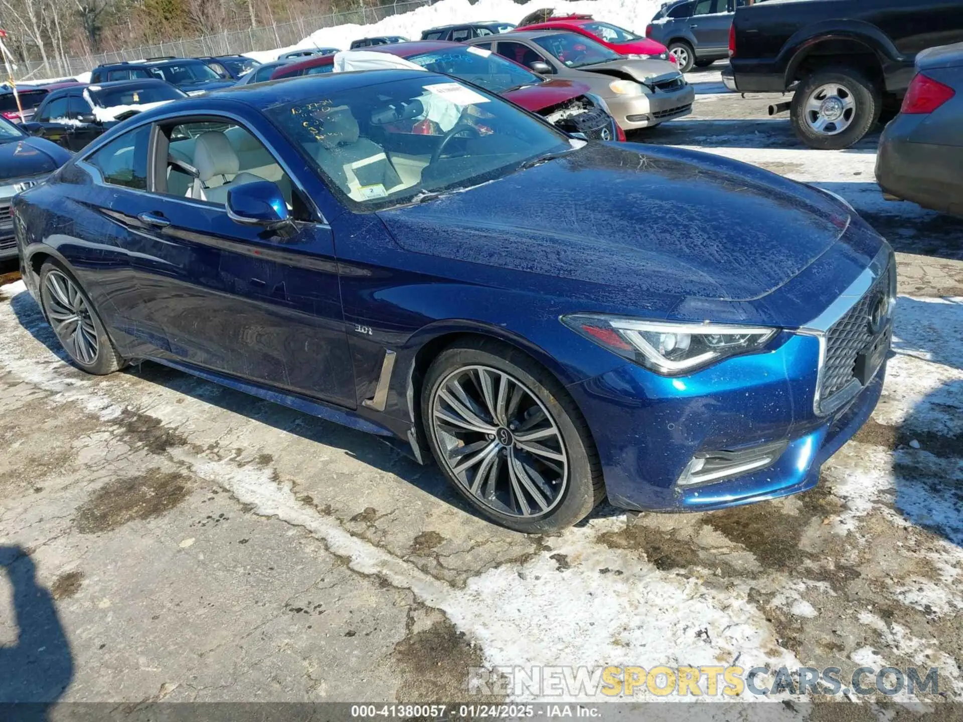 1 fotografías del automóvil dañado JN1EV7EL3LM380213 INFINITI Q60 2020