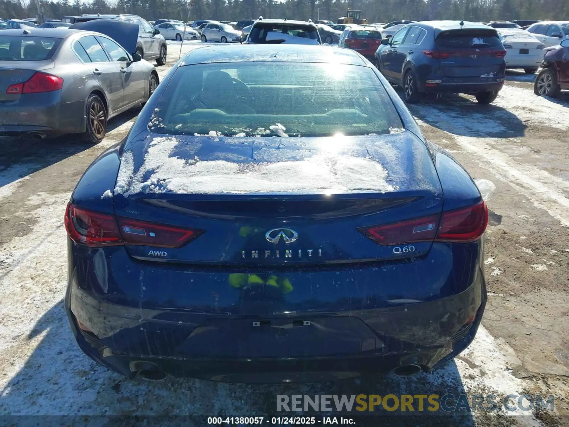 16 fotografías del automóvil dañado JN1EV7EL3LM380213 INFINITI Q60 2020