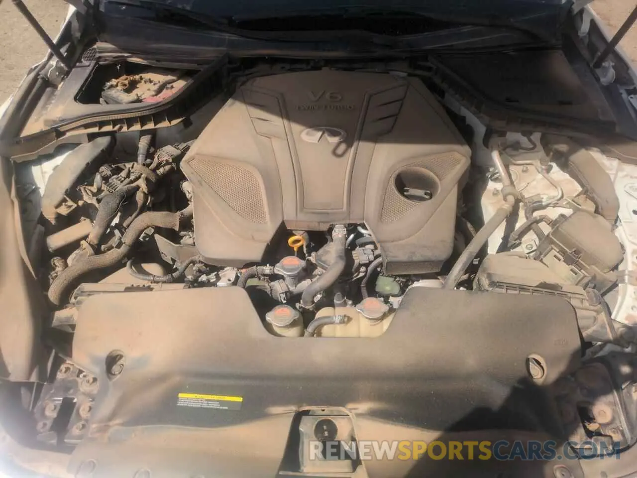 12 fotografías del automóvil dañado JN1EV7EL6LM380500 INFINITI Q60 2020
