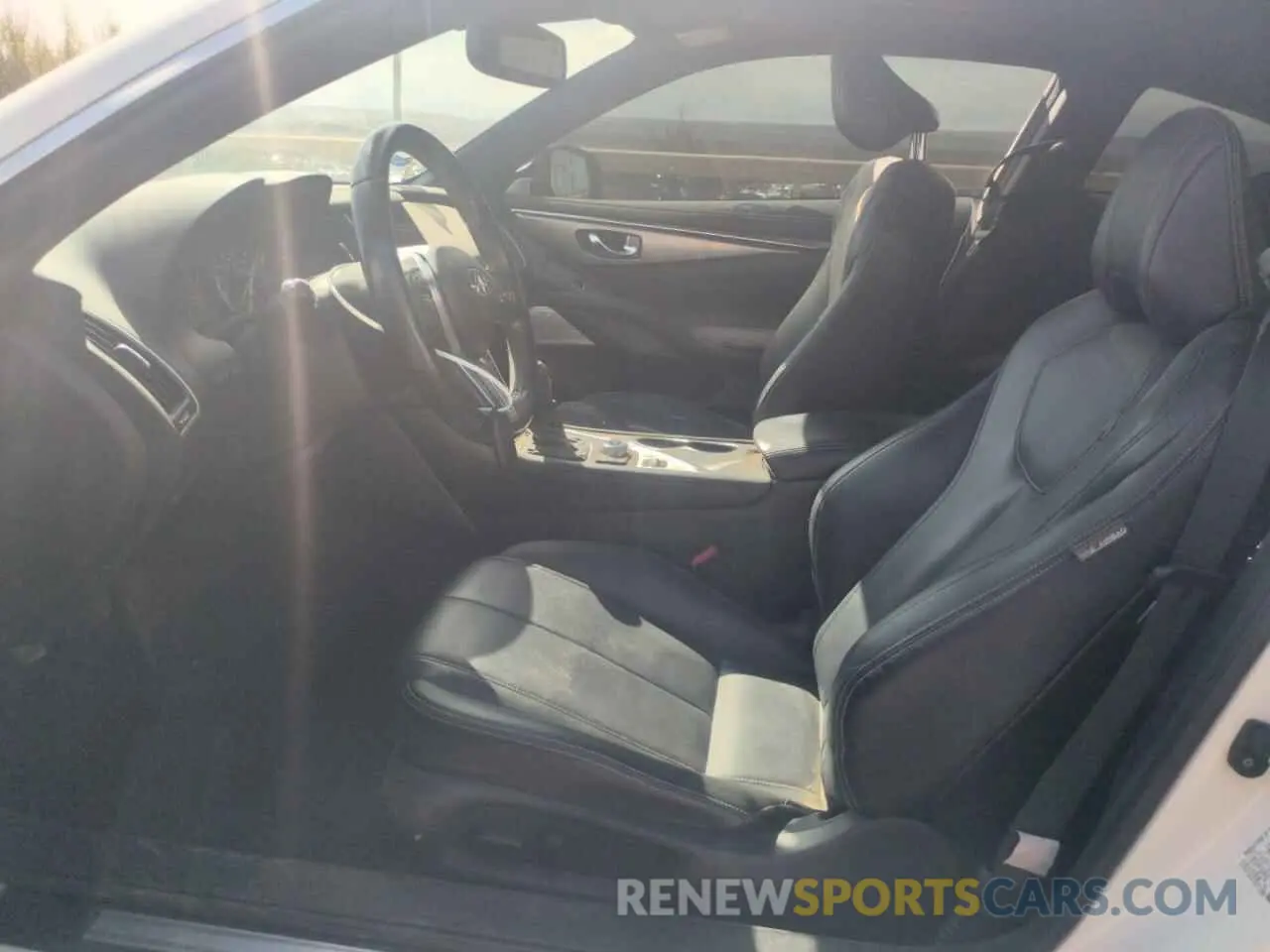 7 fotografías del automóvil dañado JN1EV7EL6LM380500 INFINITI Q60 2020
