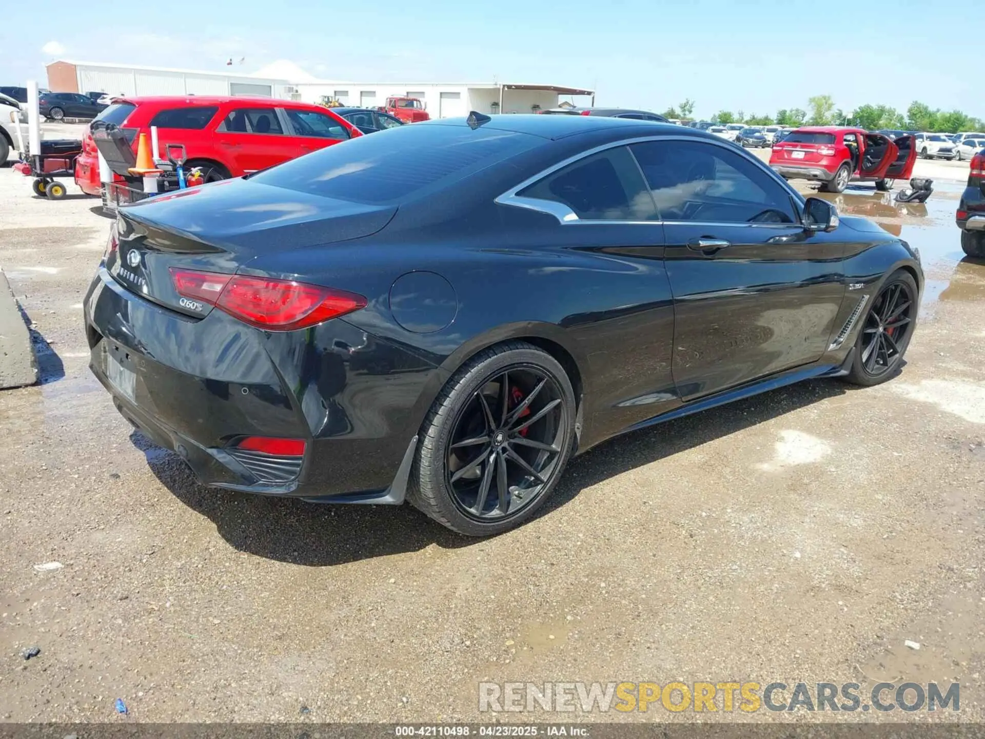 4 fotografías del automóvil dañado JN1FV7EK0LM400011 INFINITI Q60 2020