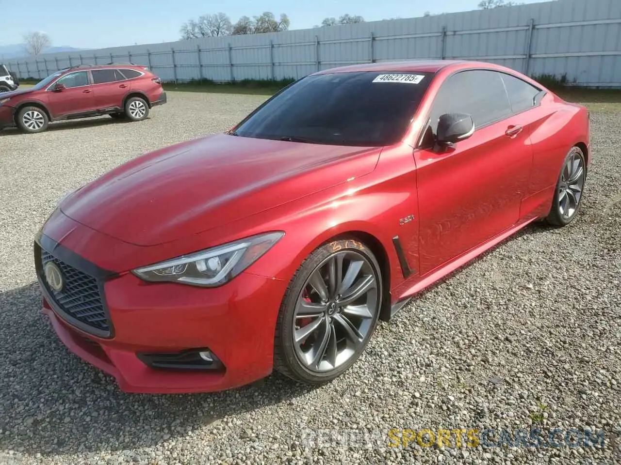 1 fotografías del automóvil dañado JN1FV7EK0LM400218 INFINITI Q60 2020