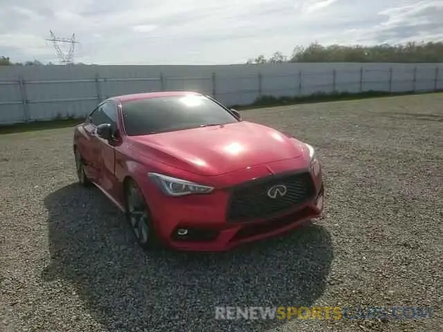 10 fotografías del automóvil dañado JN1FV7EK0LM400218 INFINITI Q60 2020