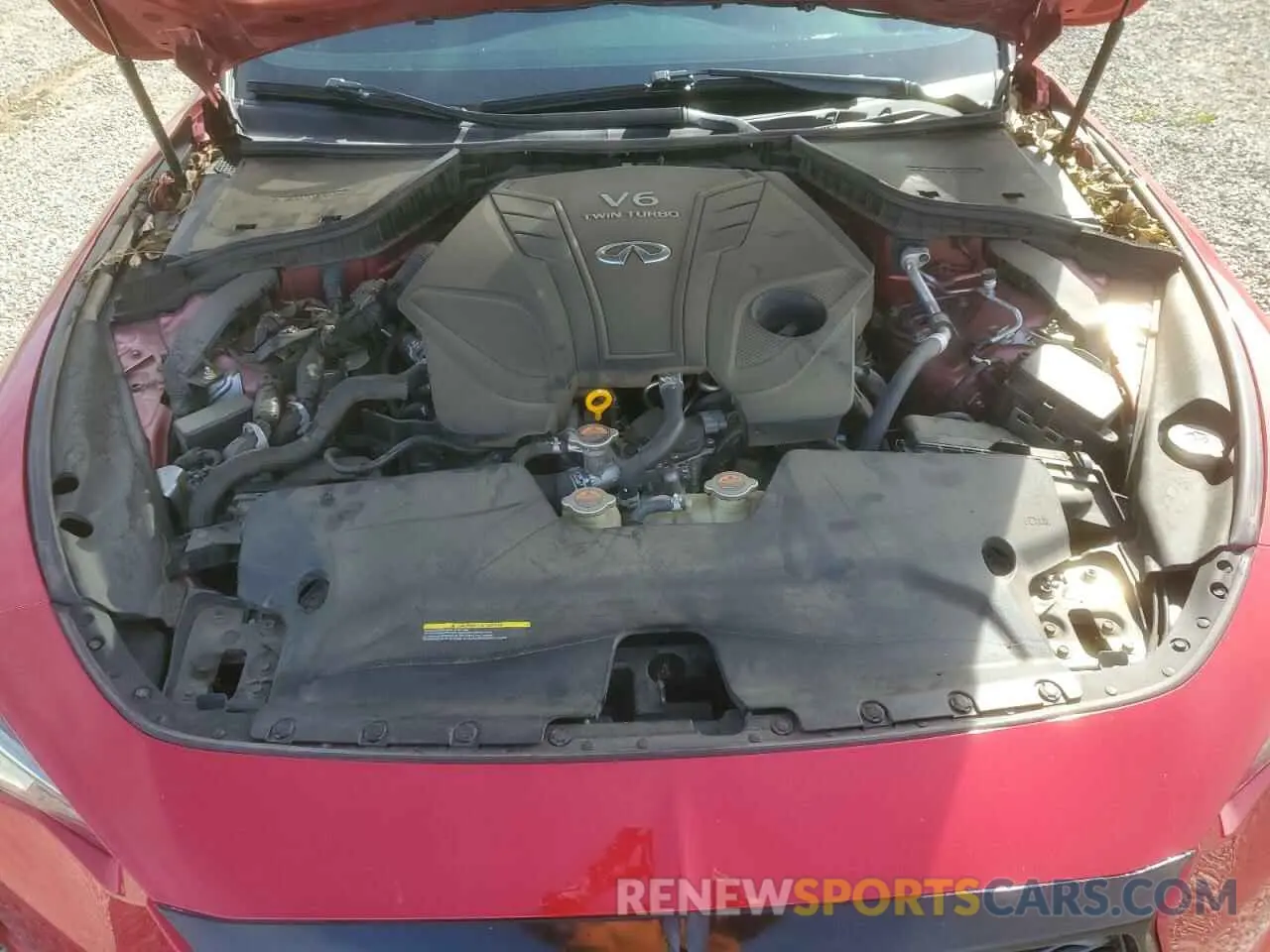 13 fotografías del automóvil dañado JN1FV7EK0LM400218 INFINITI Q60 2020