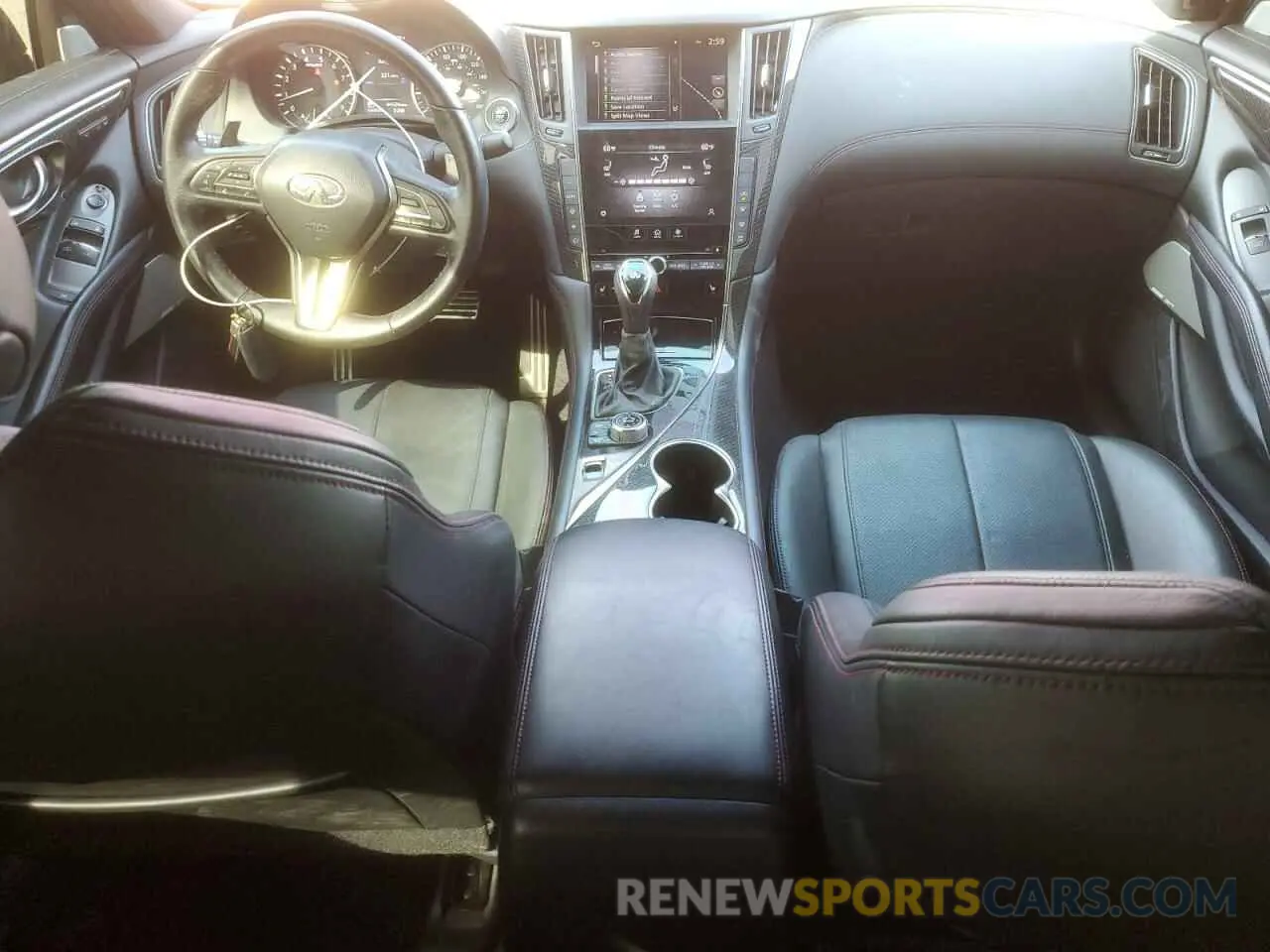 8 fotografías del automóvil dañado JN1FV7EK0LM400218 INFINITI Q60 2020