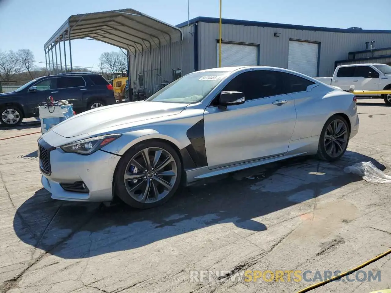 1 fotografías del automóvil dañado JN1FV7EK4LM400058 INFINITI Q60 2020