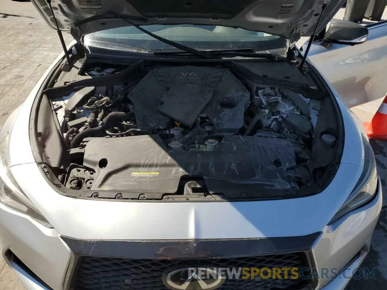 11 fotografías del automóvil dañado JN1FV7EK4LM400058 INFINITI Q60 2020