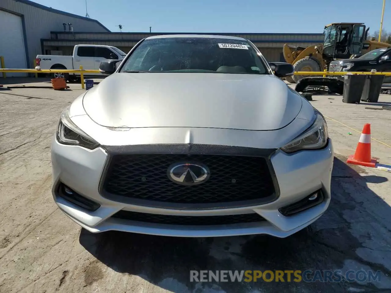 5 fotografías del automóvil dañado JN1FV7EK4LM400058 INFINITI Q60 2020