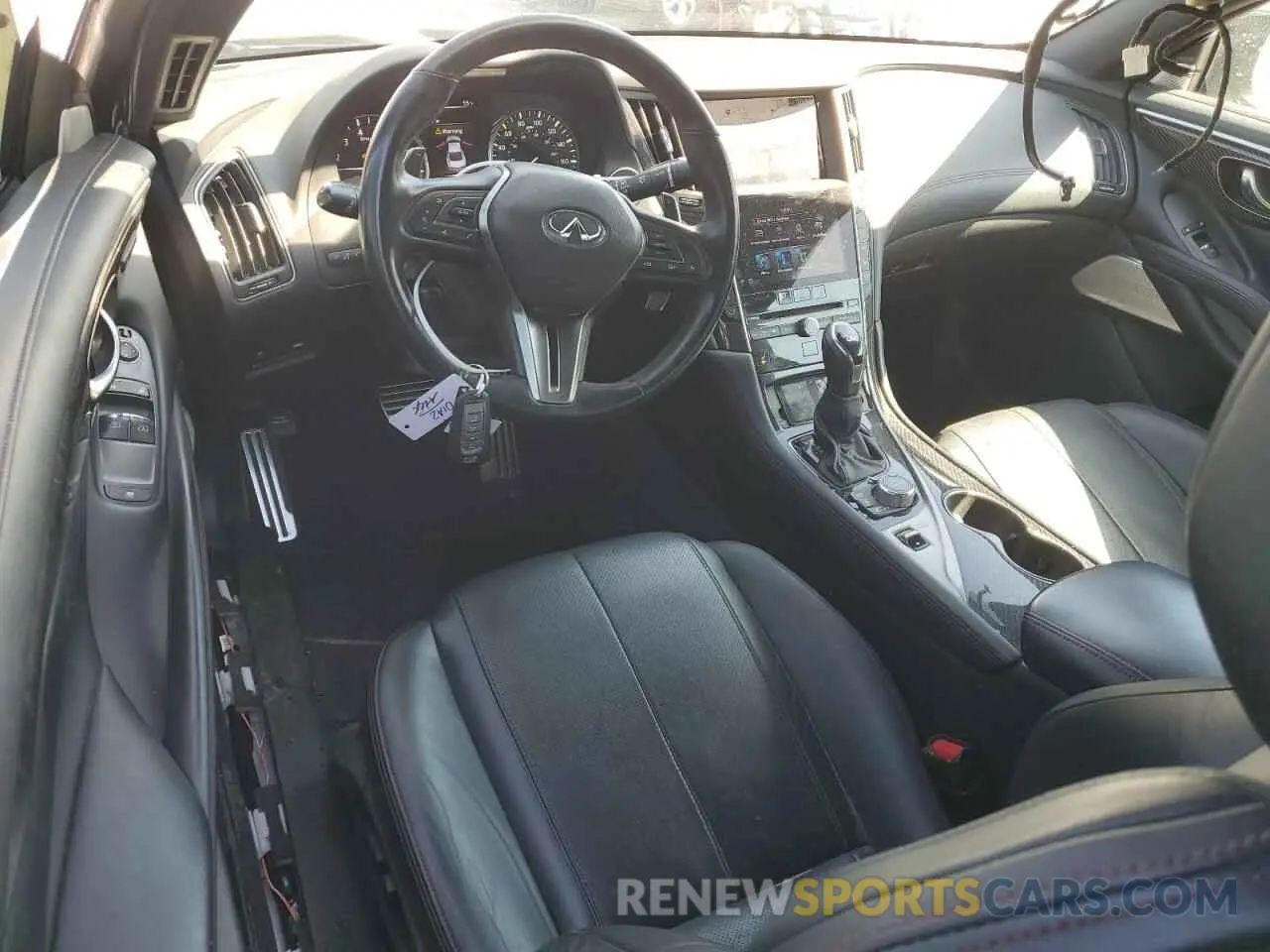8 fotografías del automóvil dañado JN1FV7EK4LM400058 INFINITI Q60 2020