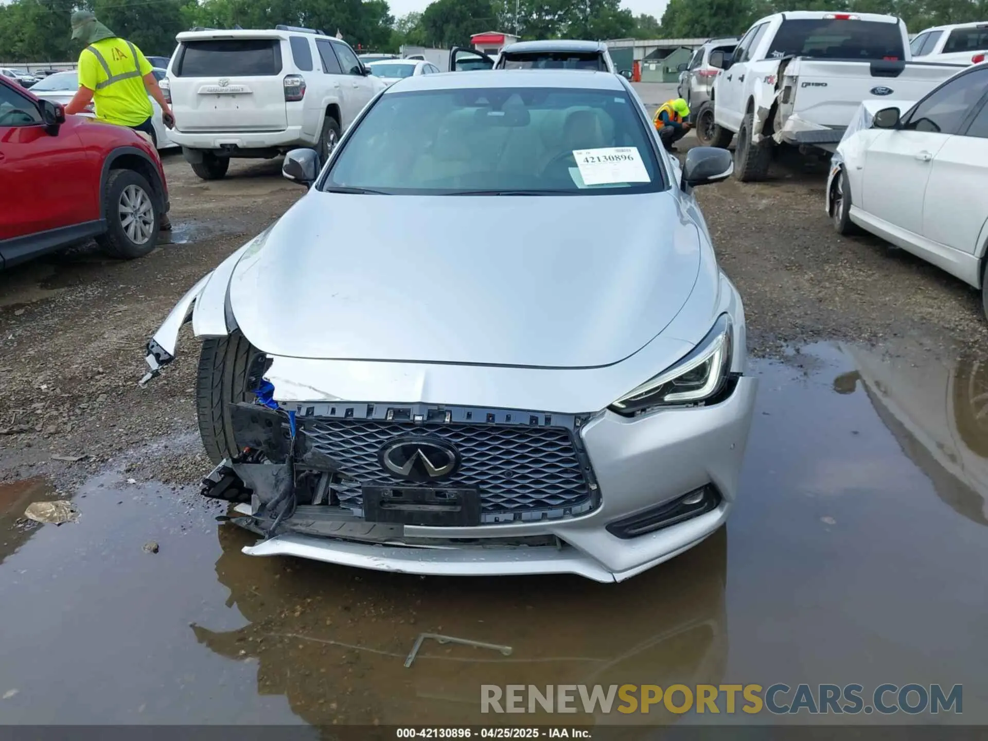 12 fotografías del automóvil dañado JN1FV7EK5LM400392 INFINITI Q60 2020