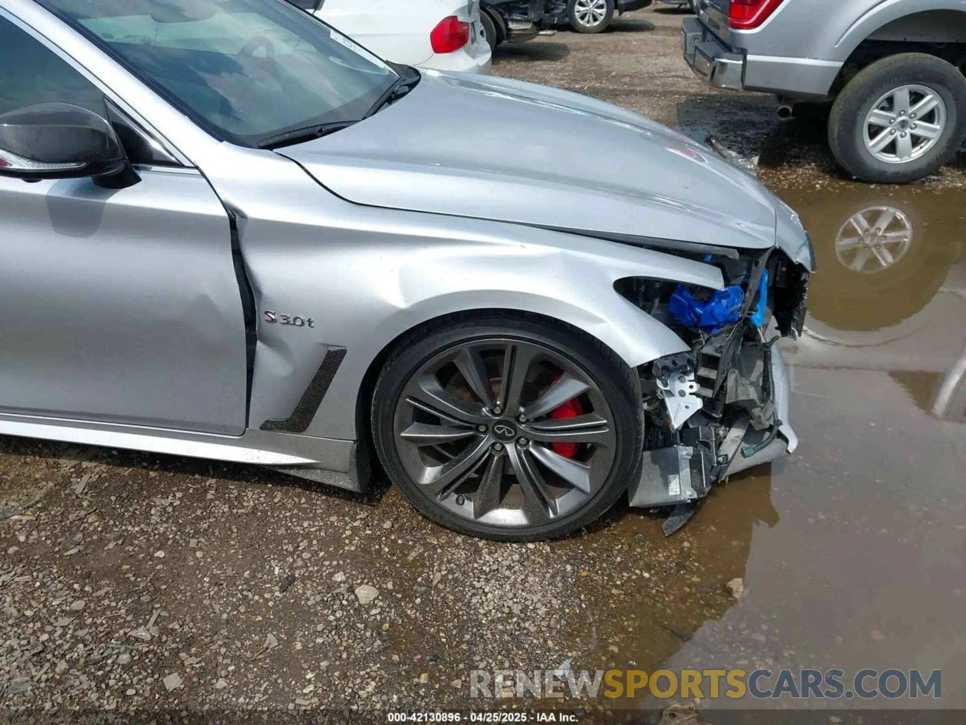 17 fotografías del automóvil dañado JN1FV7EK5LM400392 INFINITI Q60 2020