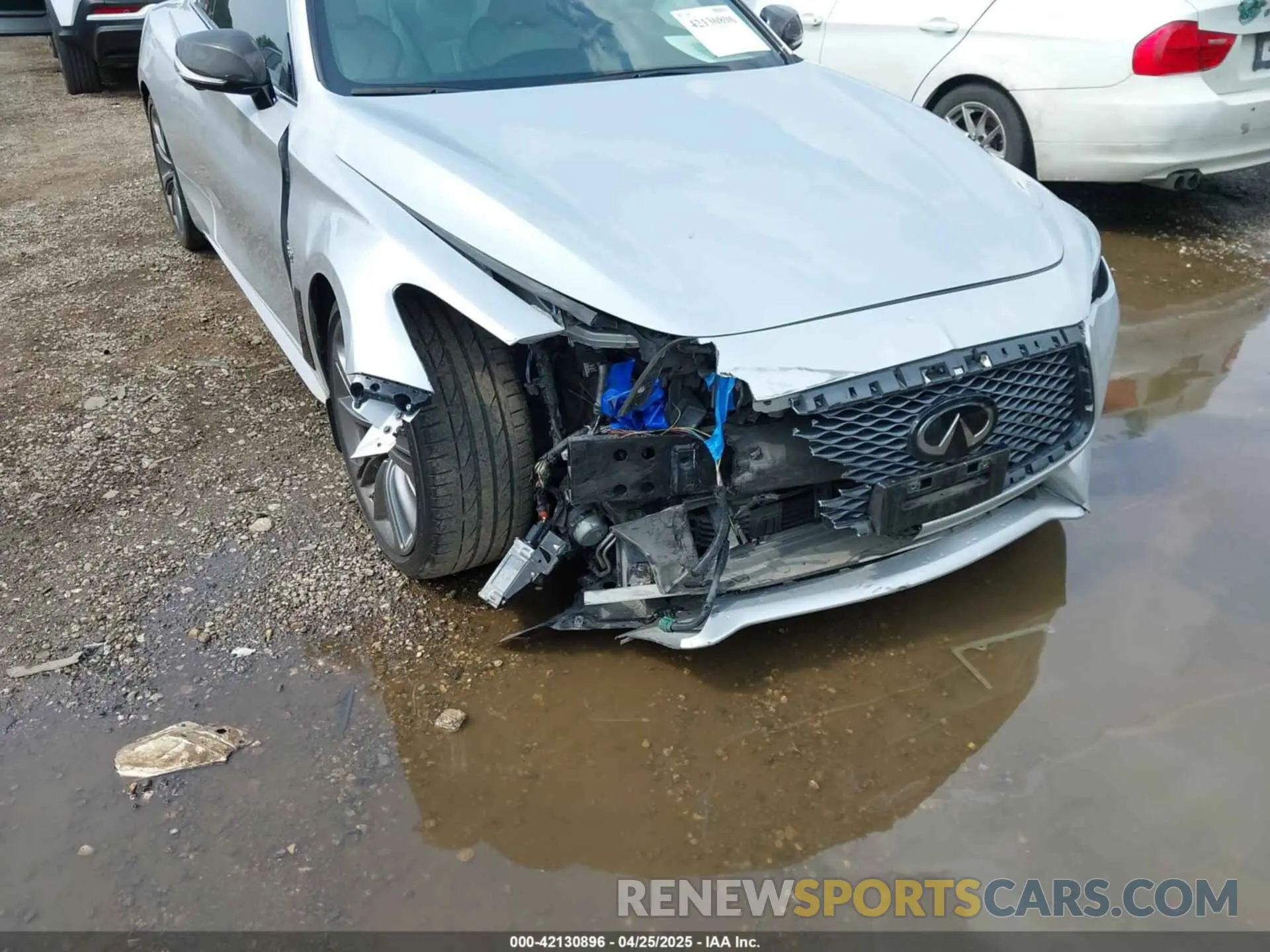 6 fotografías del automóvil dañado JN1FV7EK5LM400392 INFINITI Q60 2020