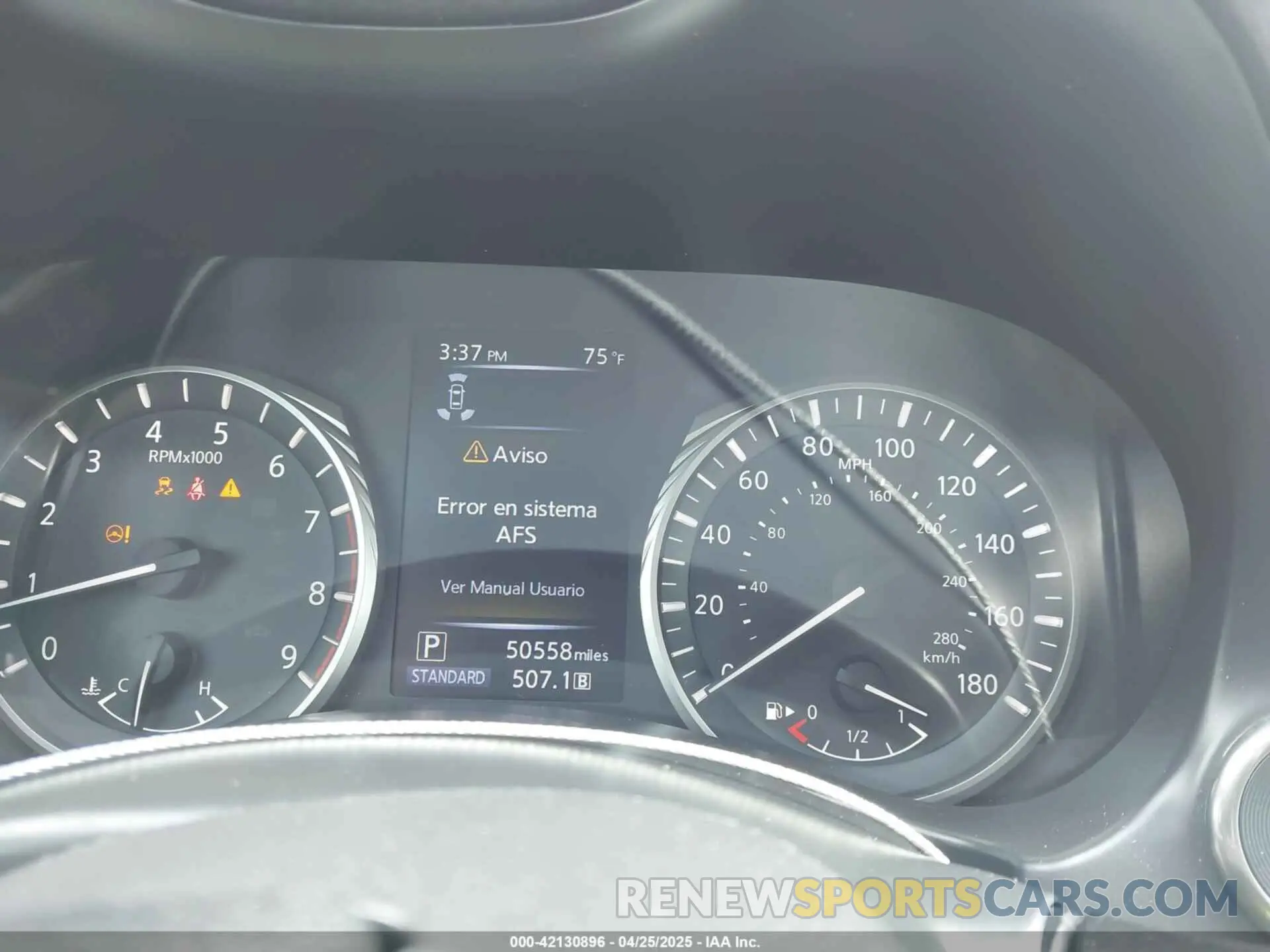7 fotografías del automóvil dañado JN1FV7EK5LM400392 INFINITI Q60 2020