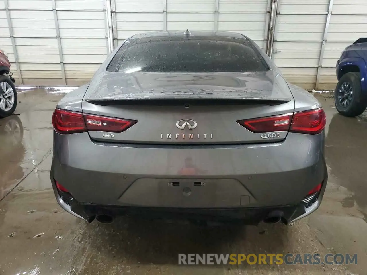 6 fotografías del automóvil dañado JN1FV7EL8LM460241 INFINITI Q60 2020