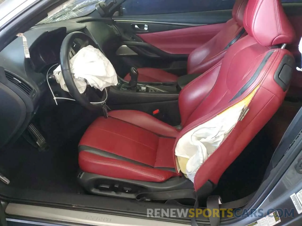 7 fotografías del automóvil dañado JN1FV7EL8LM460241 INFINITI Q60 2020