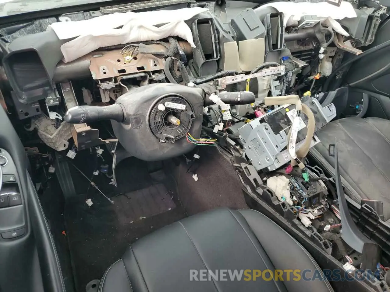 8 fotografías del automóvil dañado JN1EV7JK9MM411057 INFINITI Q60 2021
