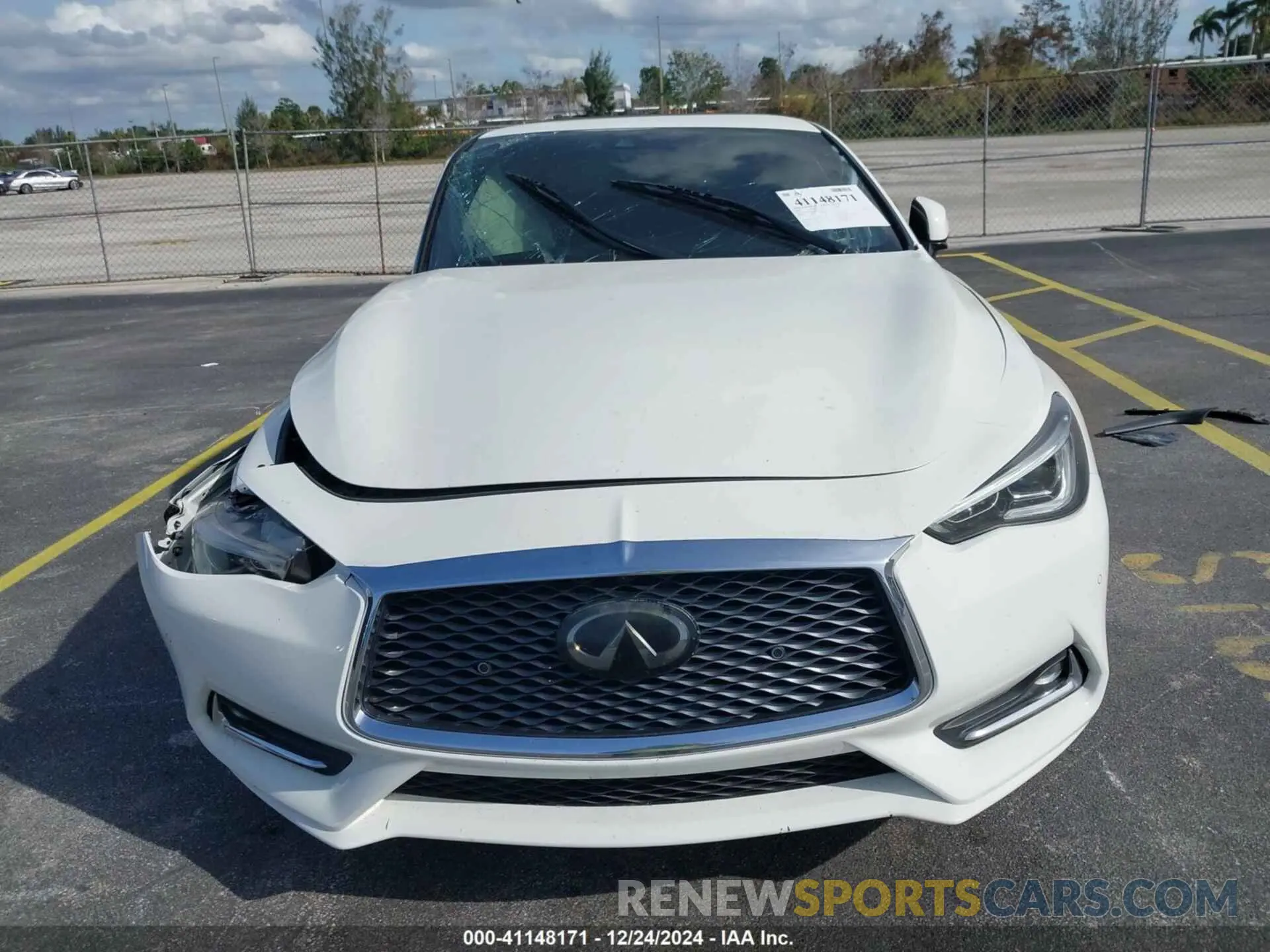 11 fotografías del automóvil dañado JN1EV7KK1MM410712 INFINITI Q60 2021