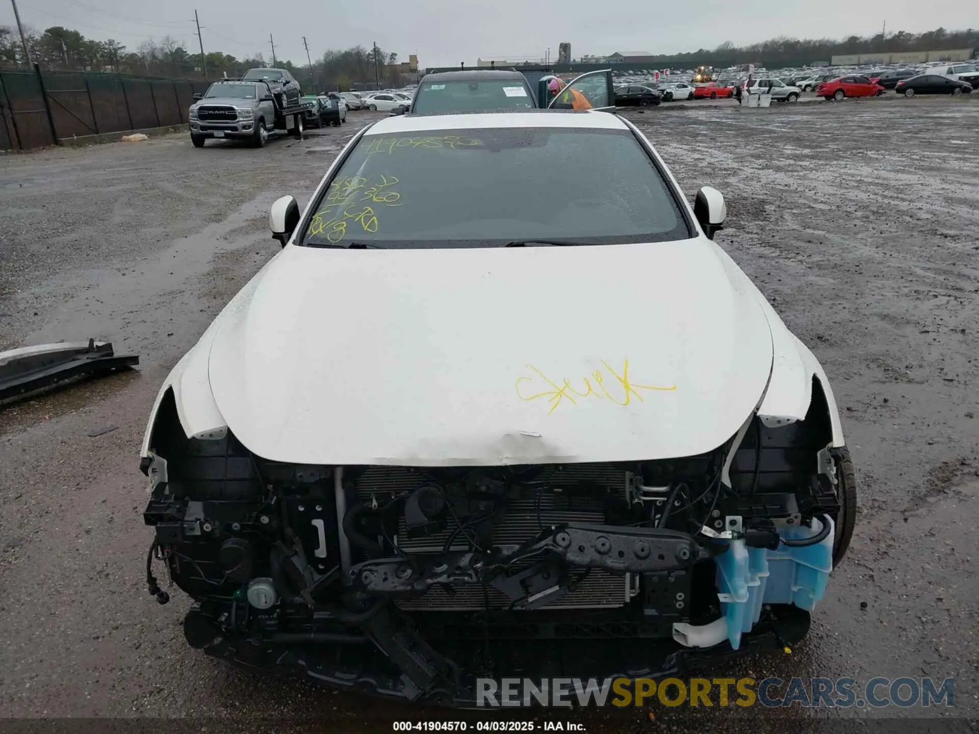 12 fotografías del automóvil dañado JN1EV7KK2MM410203 INFINITI Q60 2021
