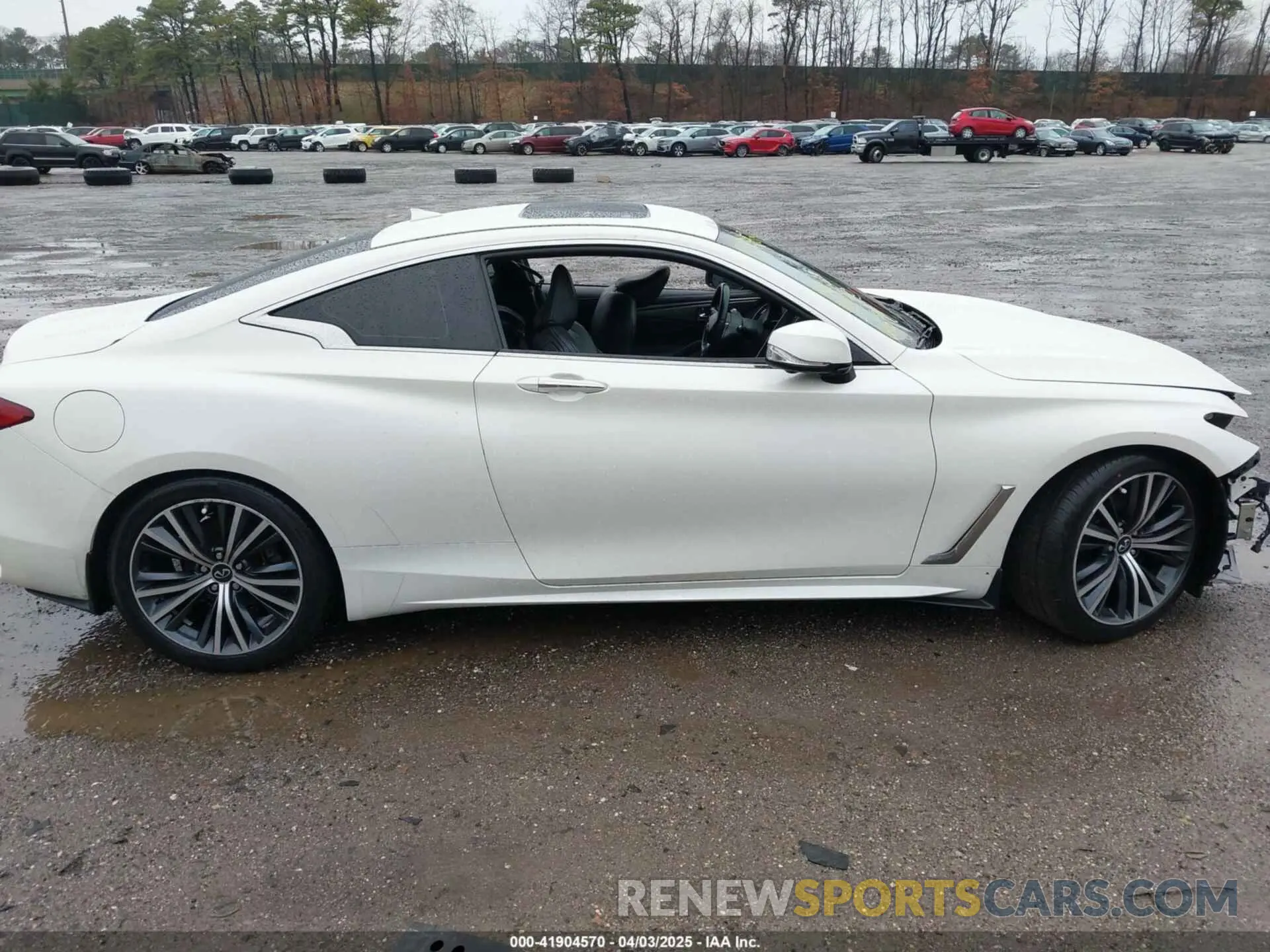 13 fotografías del automóvil dañado JN1EV7KK2MM410203 INFINITI Q60 2021