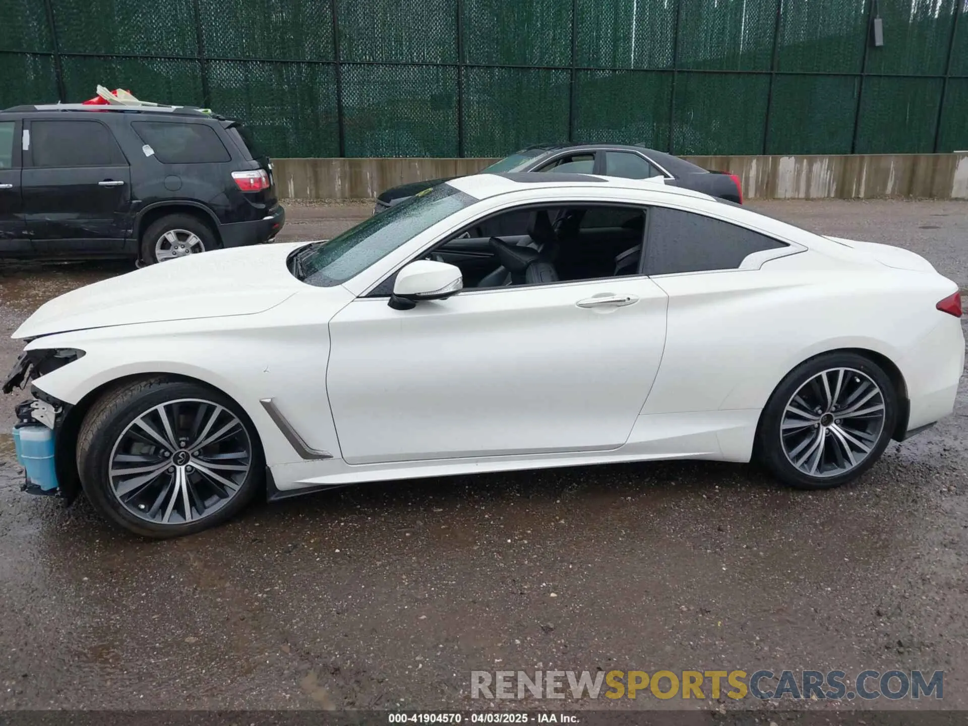 14 fotografías del automóvil dañado JN1EV7KK2MM410203 INFINITI Q60 2021