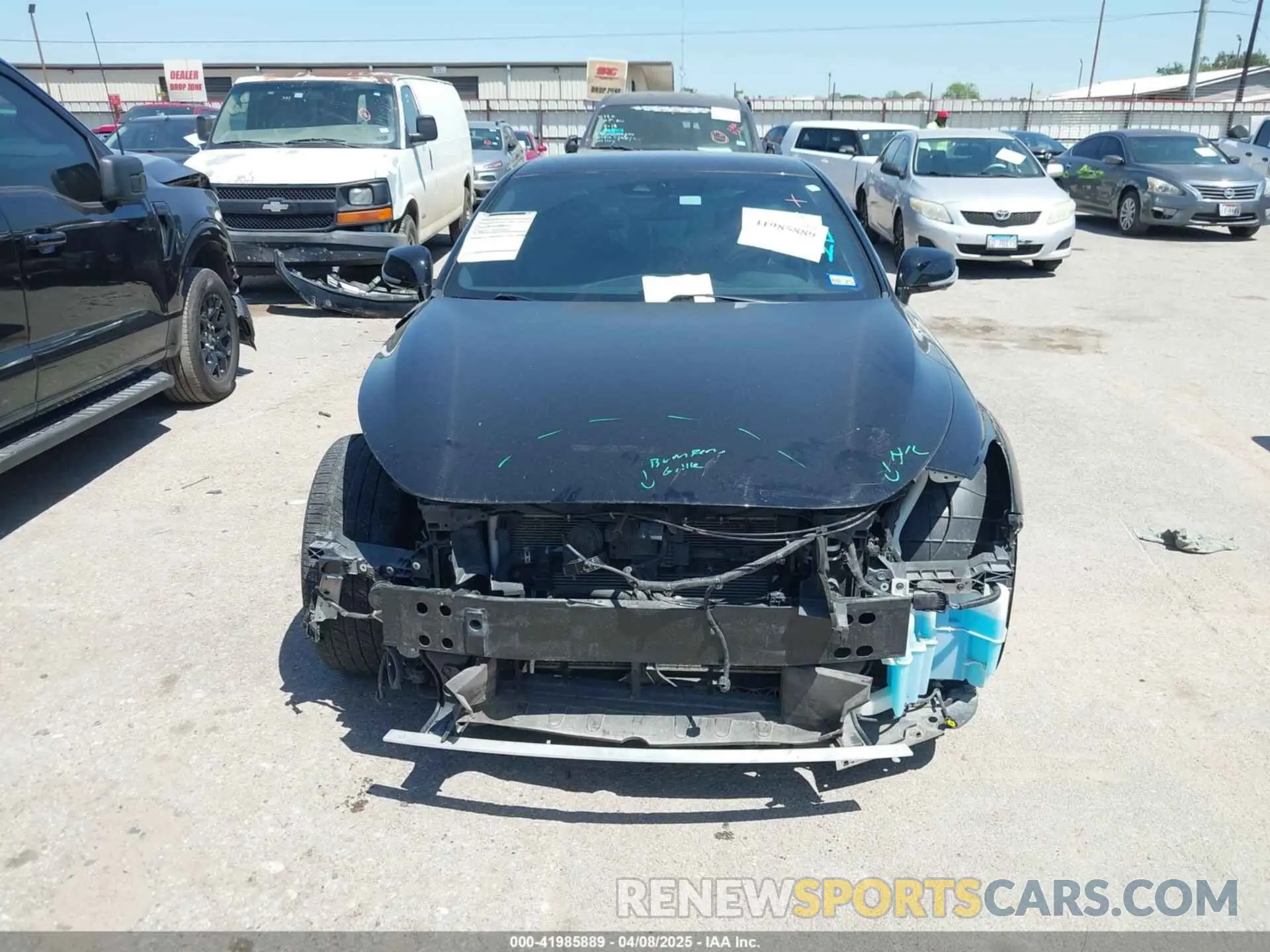12 fotografías del automóvil dañado JN1EV7KK4MM410414 INFINITI Q60 2021