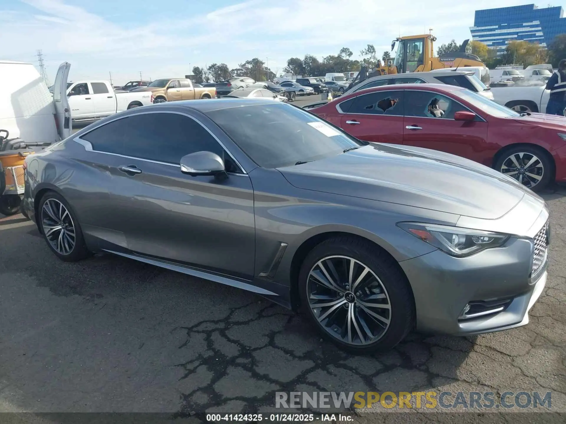 12 fotografías del automóvil dañado JN1EV7KK4MM410526 INFINITI Q60 2021