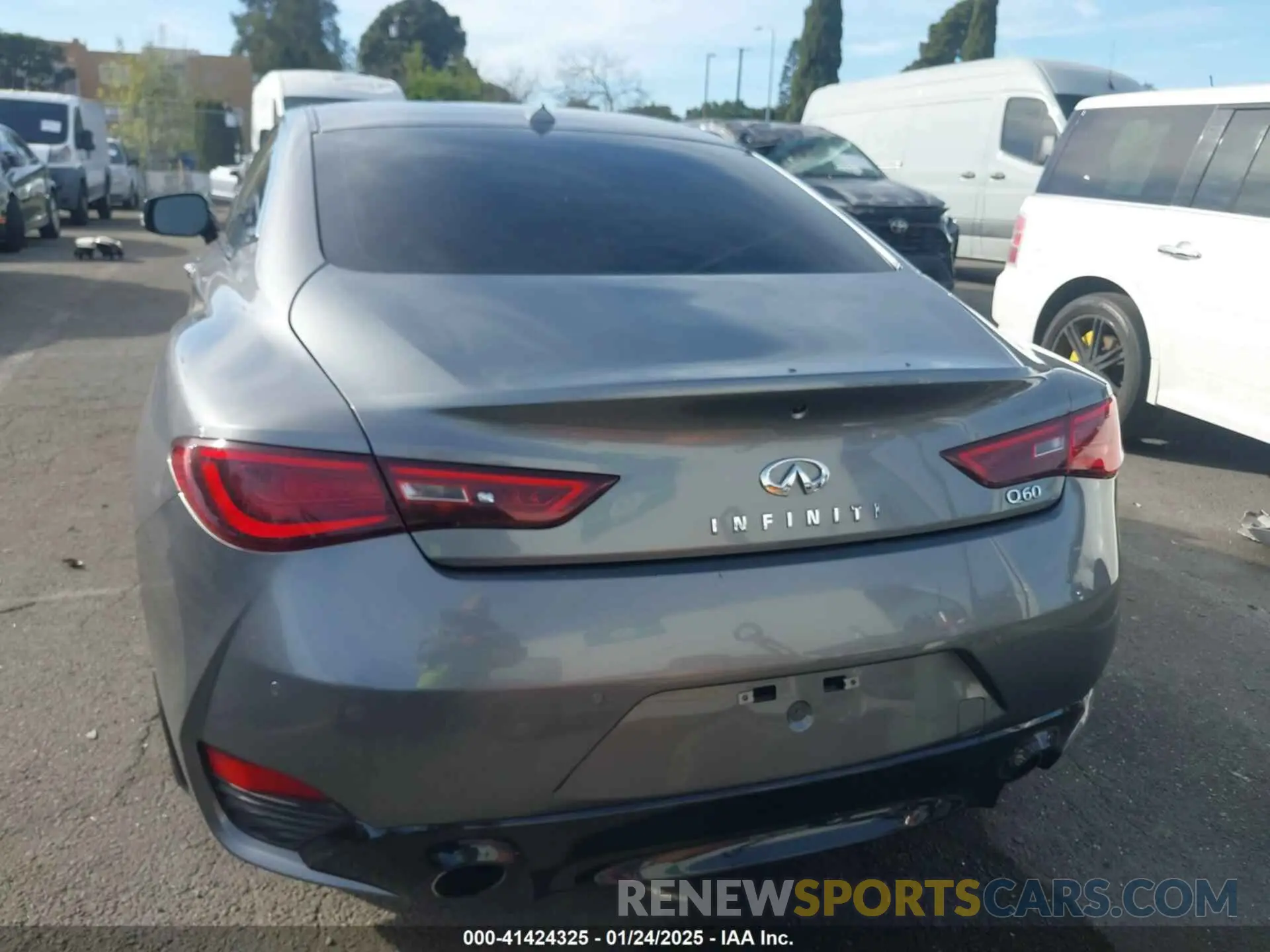 15 fotografías del automóvil dañado JN1EV7KK4MM410526 INFINITI Q60 2021