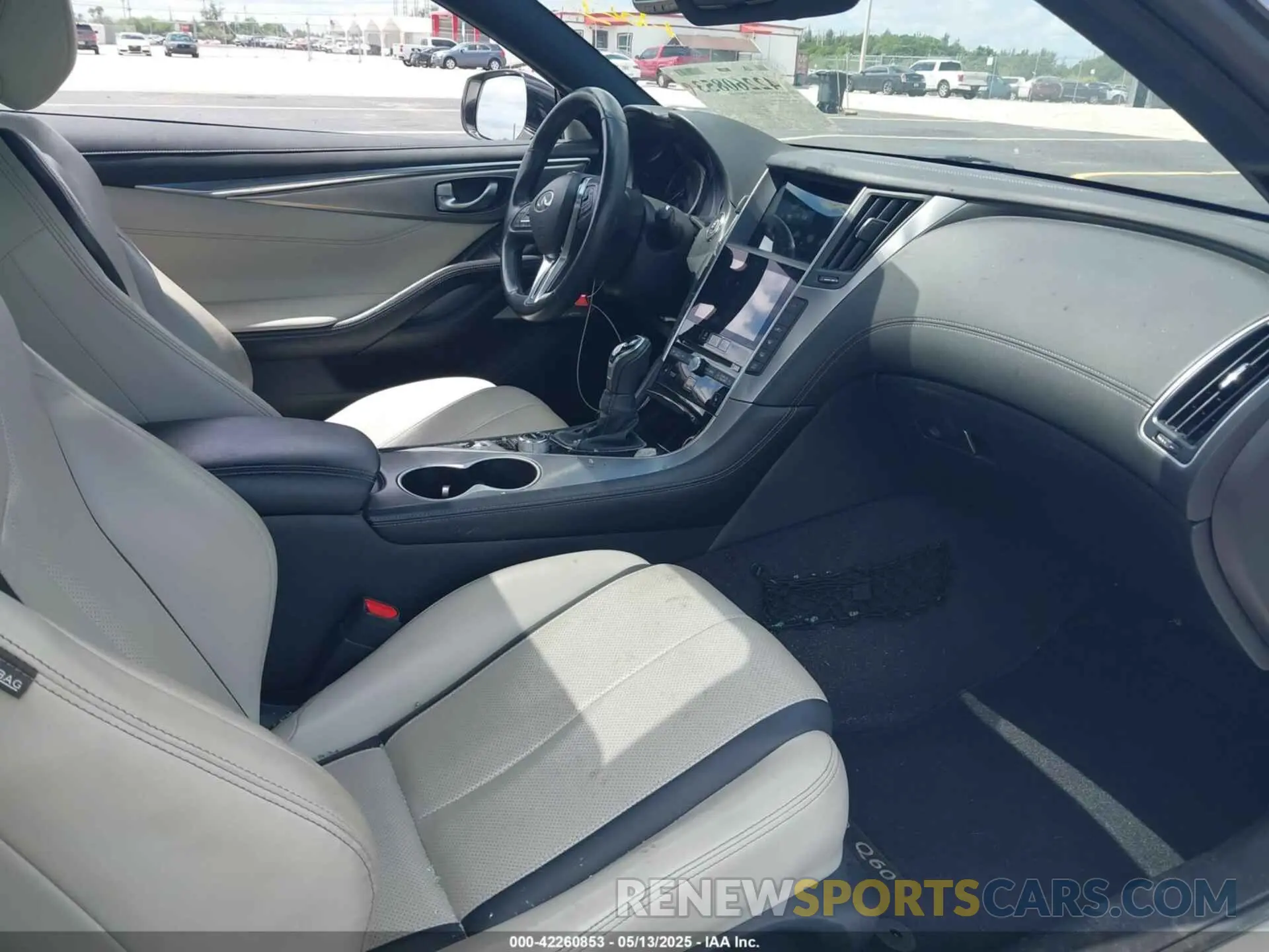 5 fotografías del automóvil dañado JN1EV7KKXMM410062 INFINITI Q60 2021