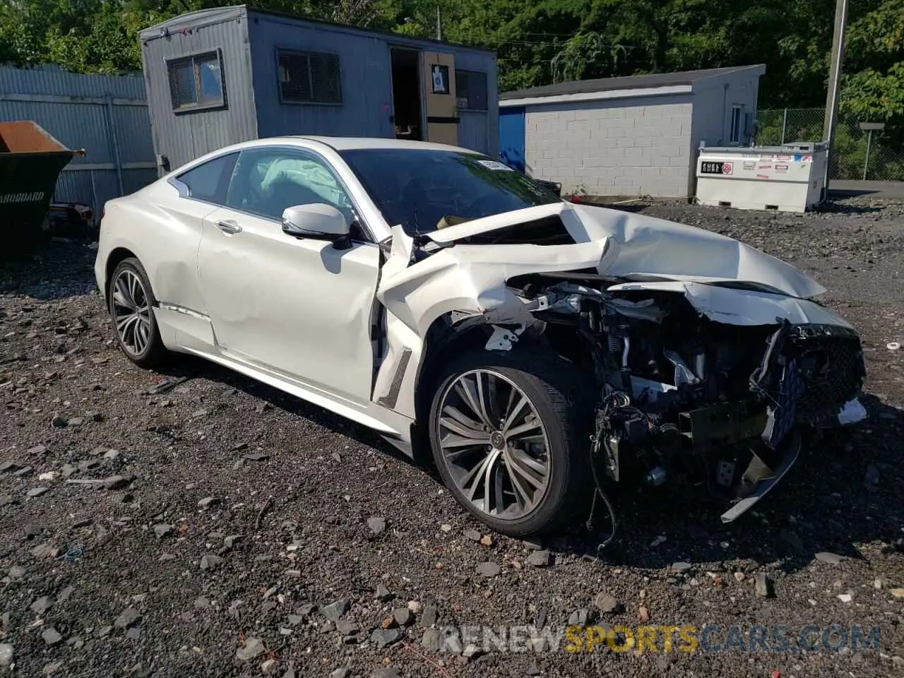4 fotografías del automóvil dañado JN1EV7KL5MM470128 INFINITI Q60 2021