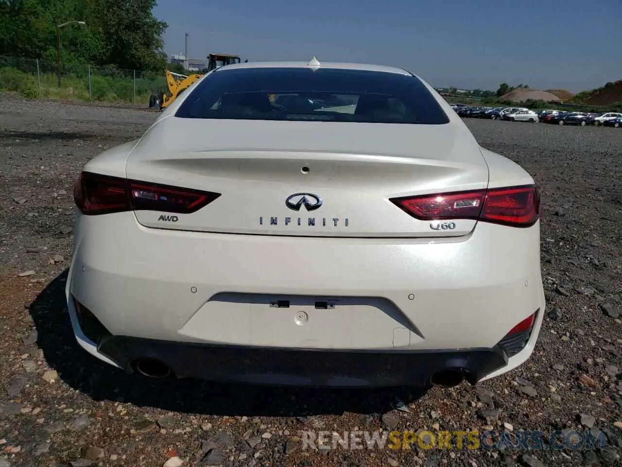 6 fotografías del automóvil dañado JN1EV7KL5MM470128 INFINITI Q60 2021