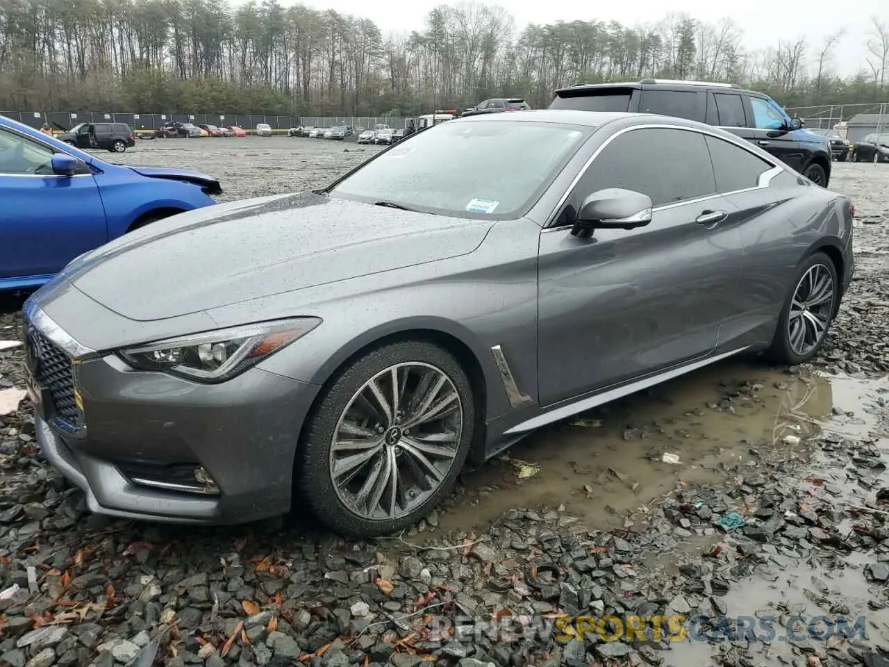 1 fotografías del automóvil dañado JN1EV7KL6MM470350 INFINITI Q60 2021