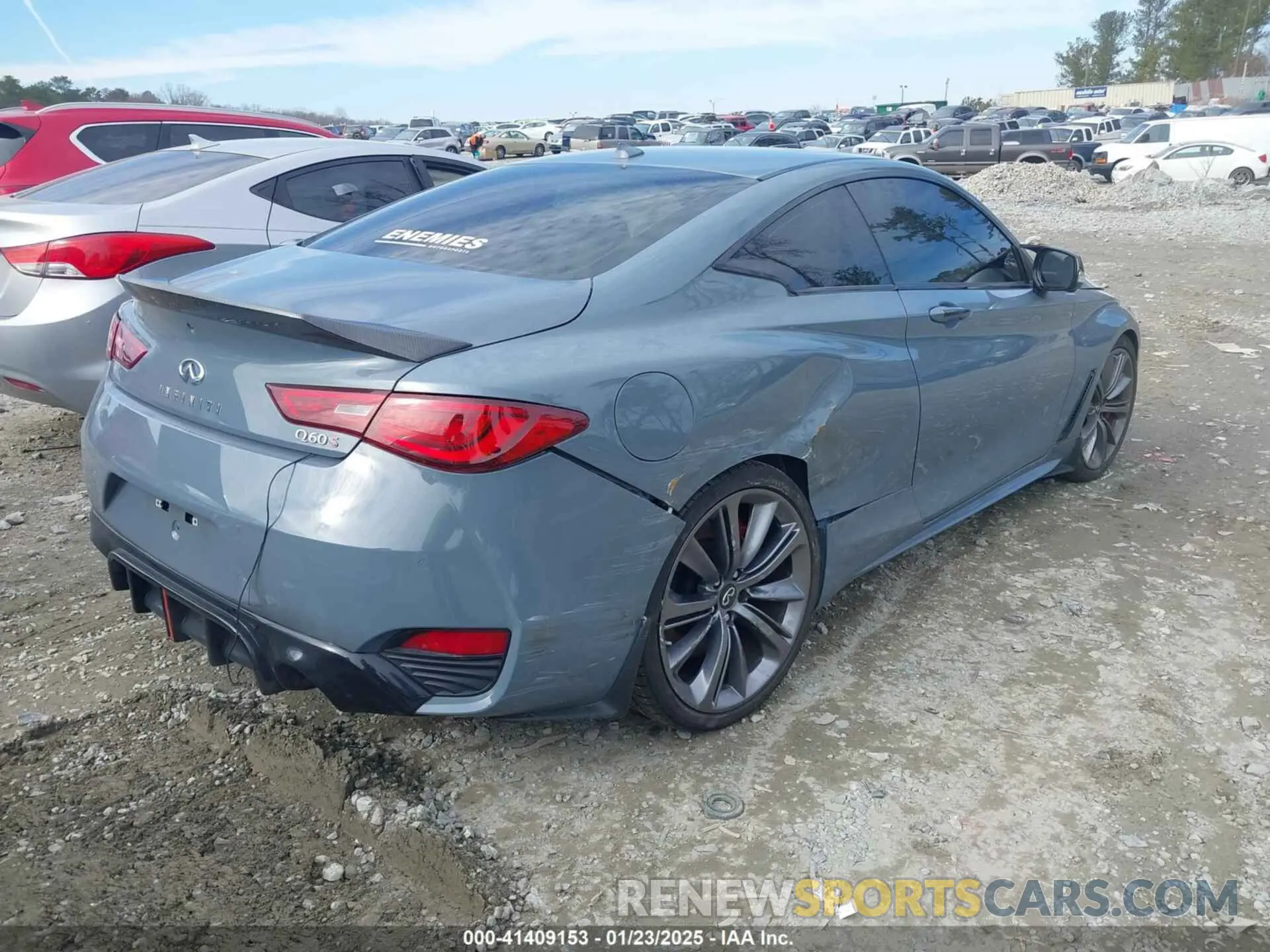 4 fotografías del automóvil dañado JN1FV7LKXMM530401 INFINITI Q60 2021