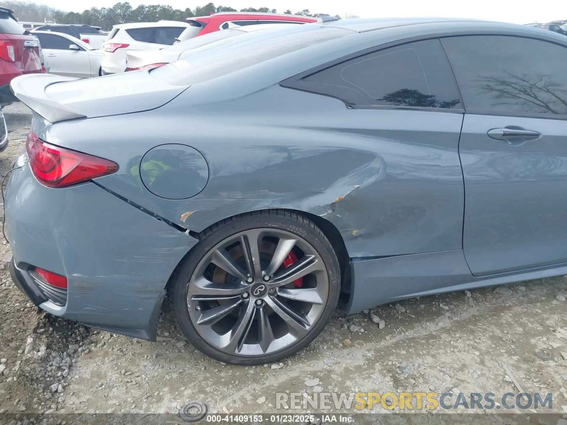 6 fotografías del automóvil dañado JN1FV7LKXMM530401 INFINITI Q60 2021