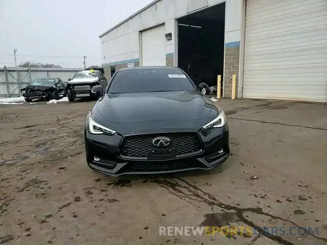 13 fotografías del automóvil dañado JN1FV7LL0MM560404 INFINITI Q60 2021