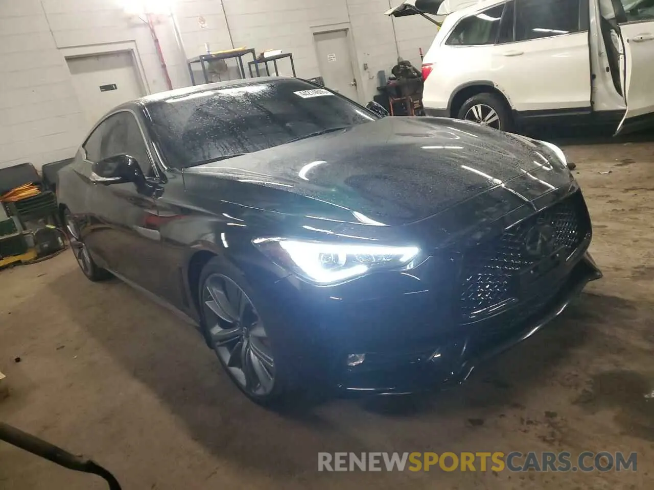 4 fotografías del automóvil dañado JN1FV7LL0MM560404 INFINITI Q60 2021
