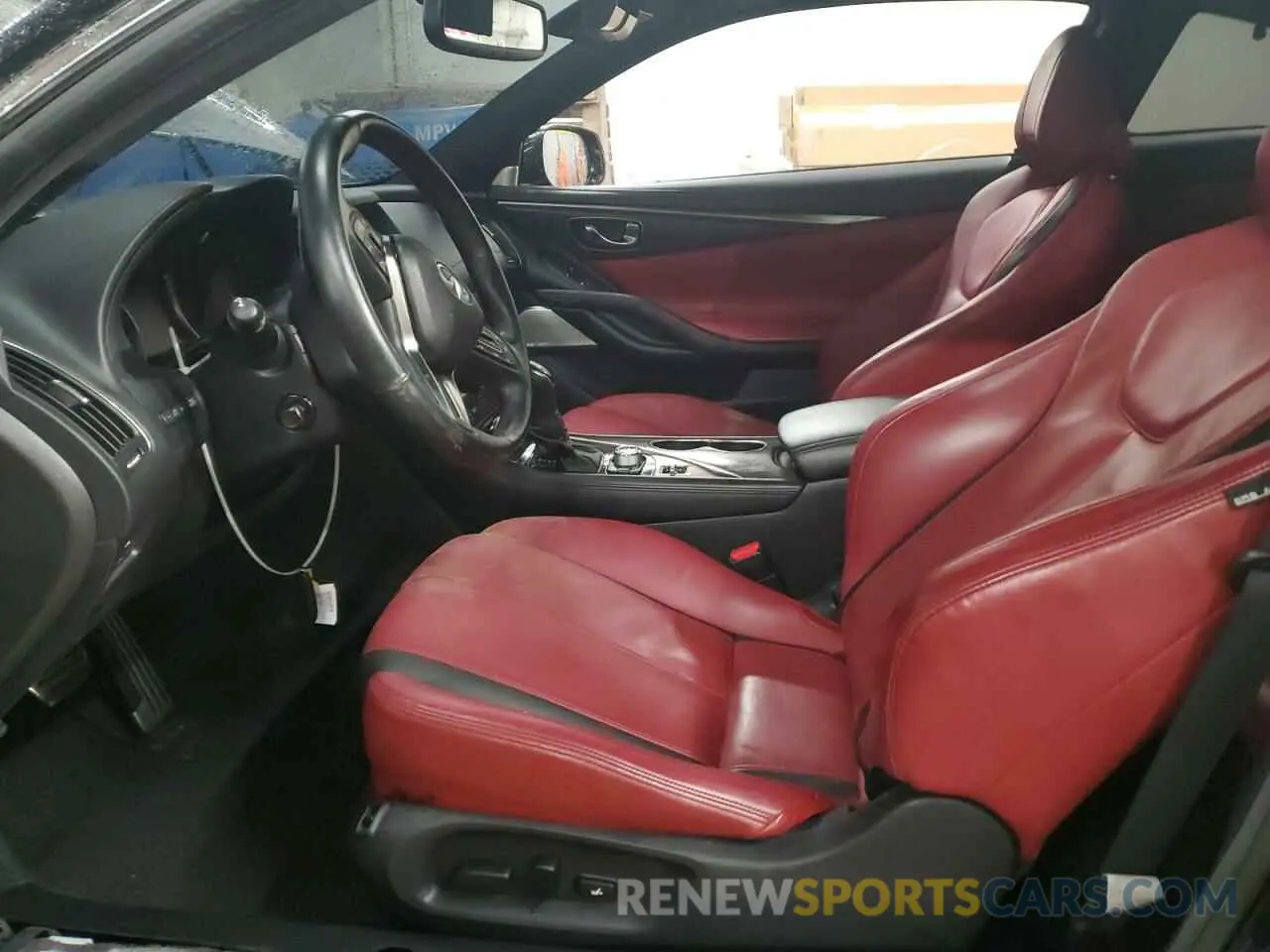 7 fotografías del automóvil dañado JN1FV7LL0MM560404 INFINITI Q60 2021