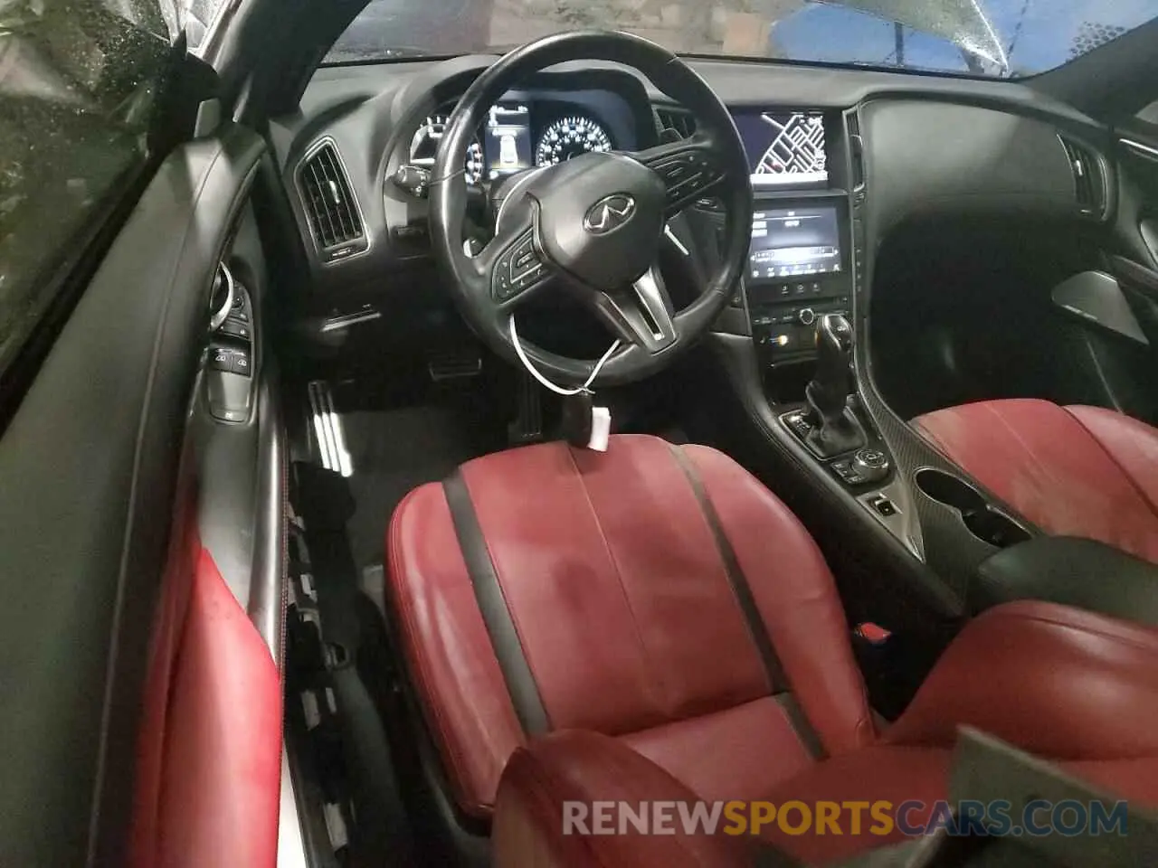 8 fotografías del automóvil dañado JN1FV7LL0MM560404 INFINITI Q60 2021