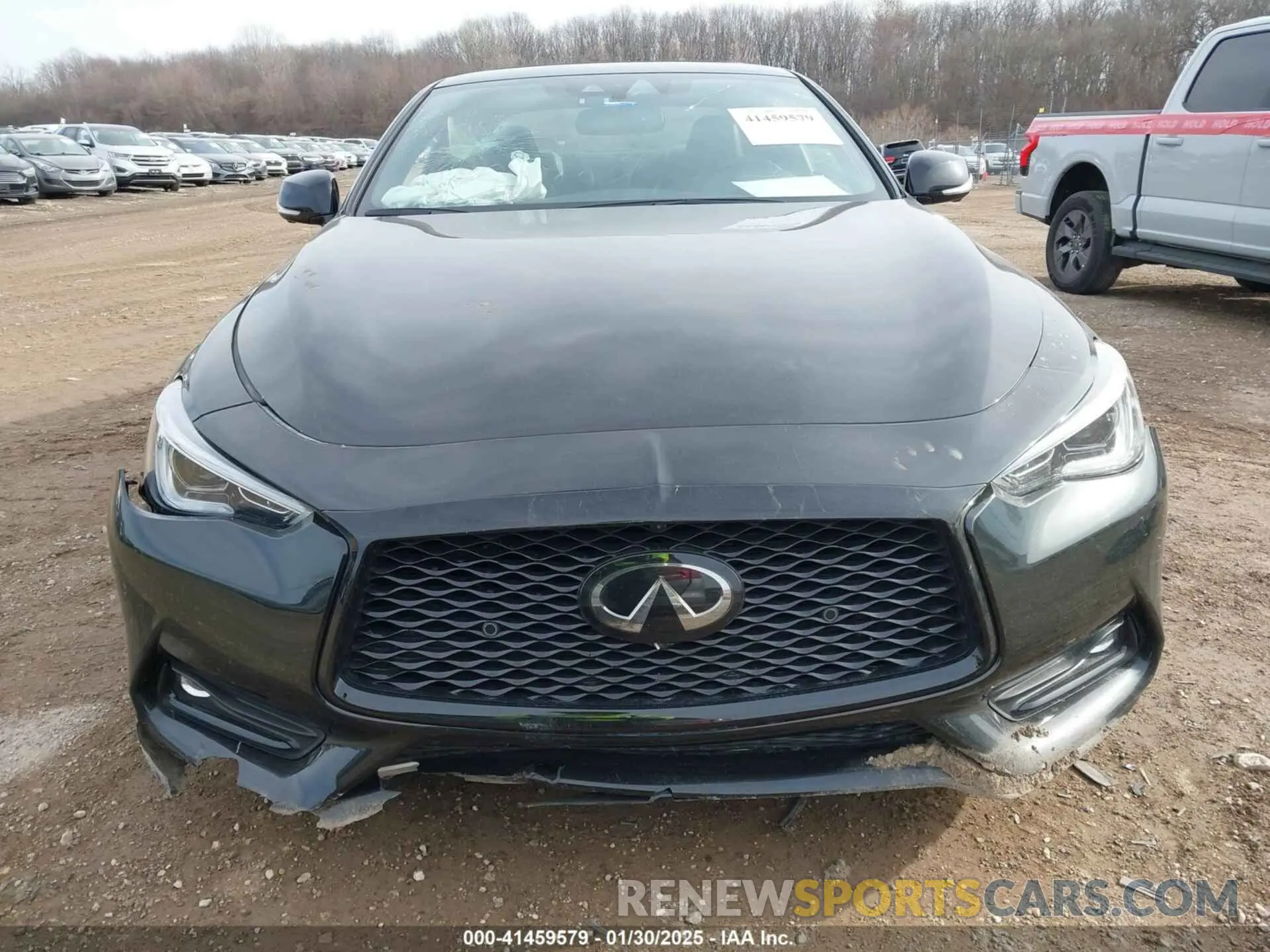 12 fotografías del automóvil dañado JN1FV7LL4MM560101 INFINITI Q60 2021