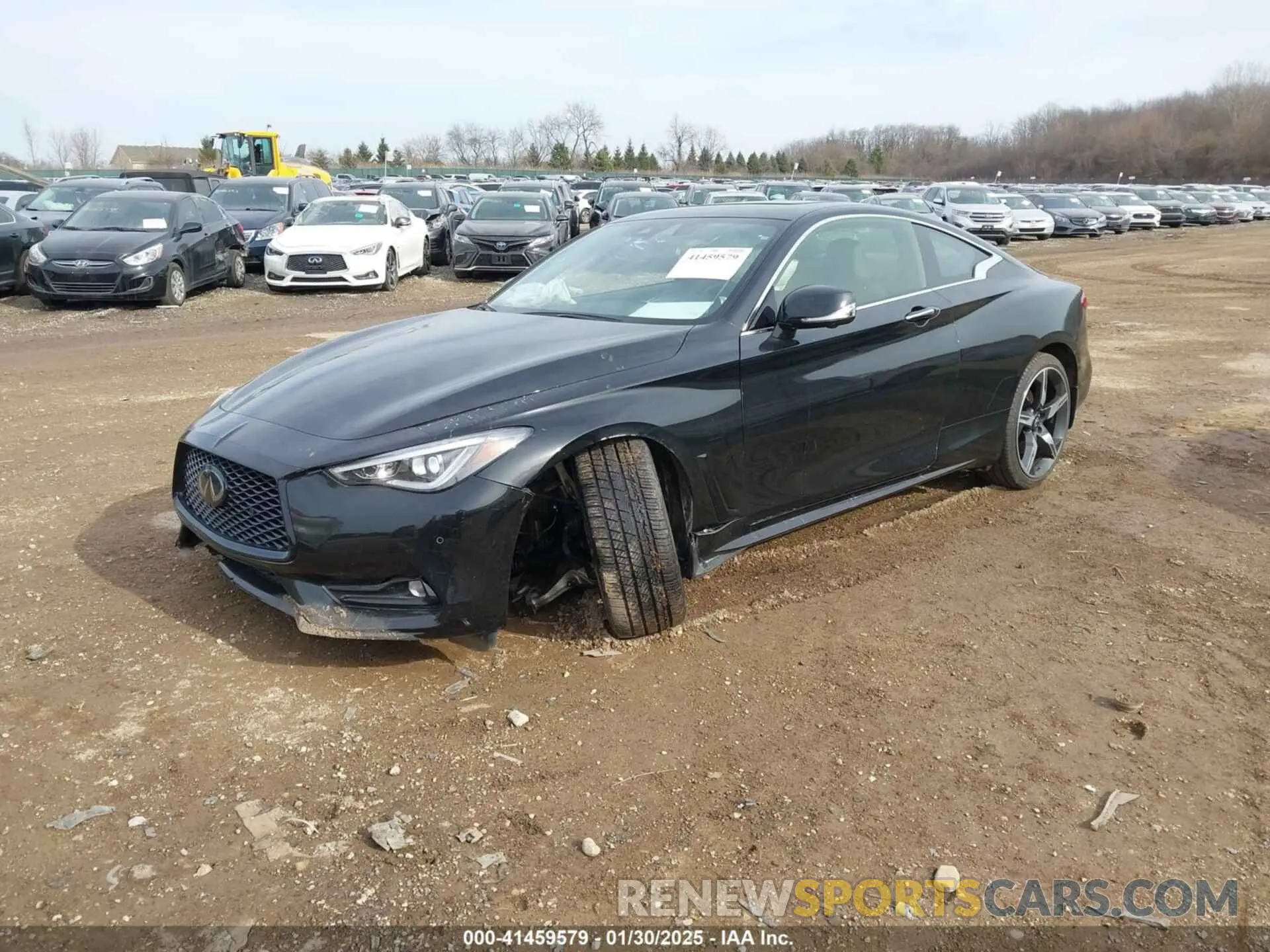 2 fotografías del automóvil dañado JN1FV7LL4MM560101 INFINITI Q60 2021