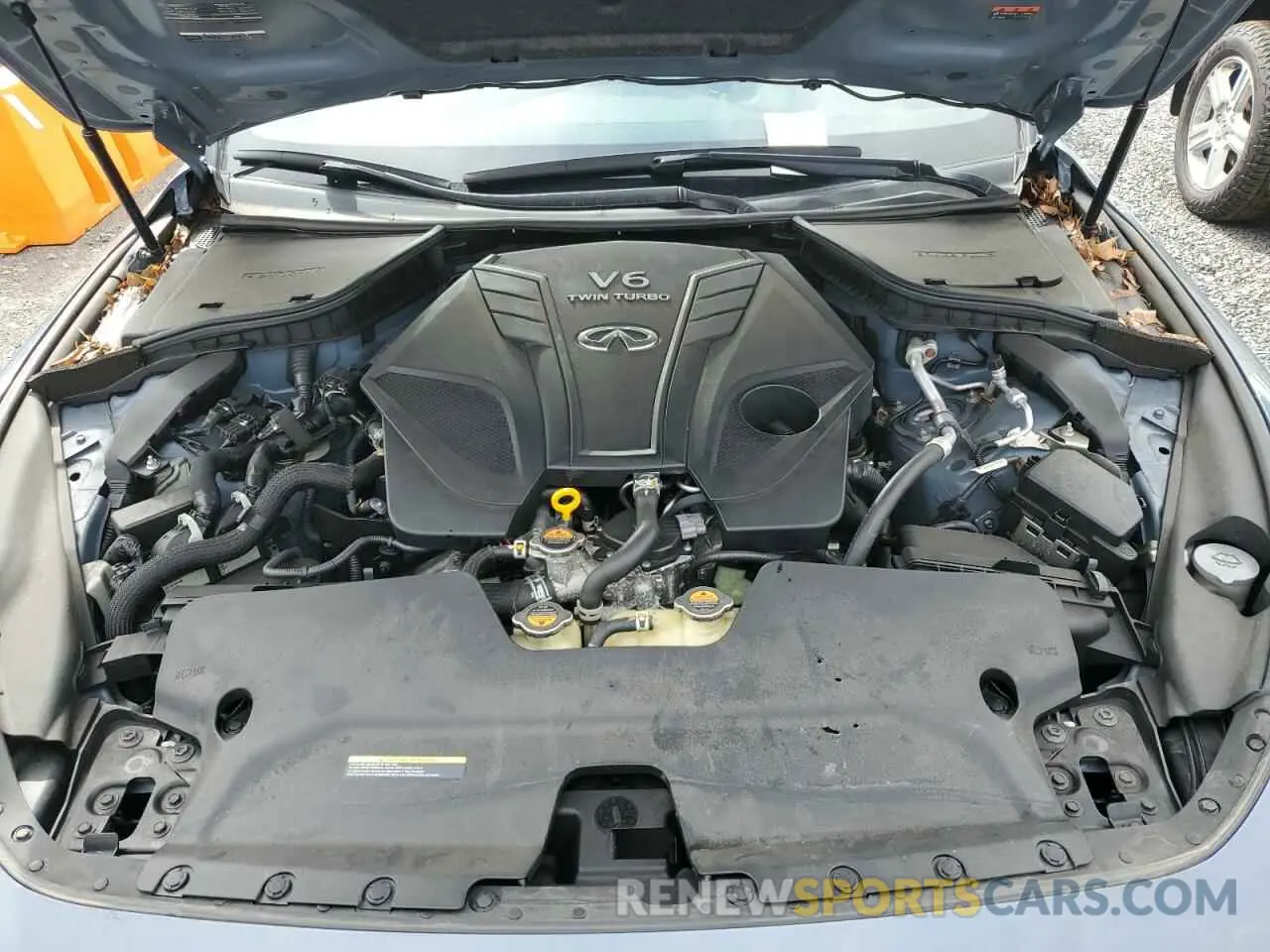 11 fotografías del automóvil dañado JN1FV7LL7MM560058 INFINITI Q60 2021