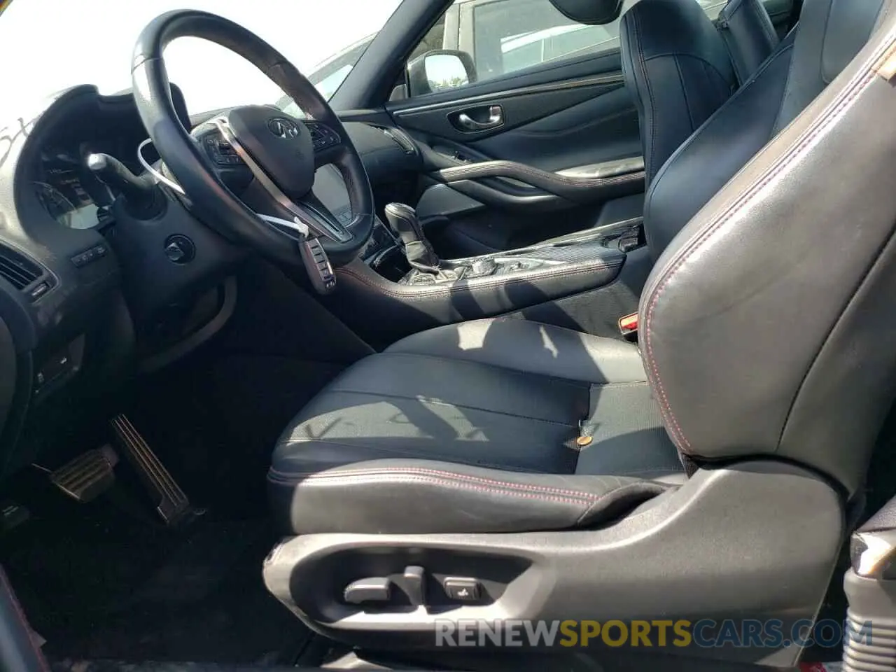 7 fotografías del automóvil dañado JN1FV7LL7MM560058 INFINITI Q60 2021
