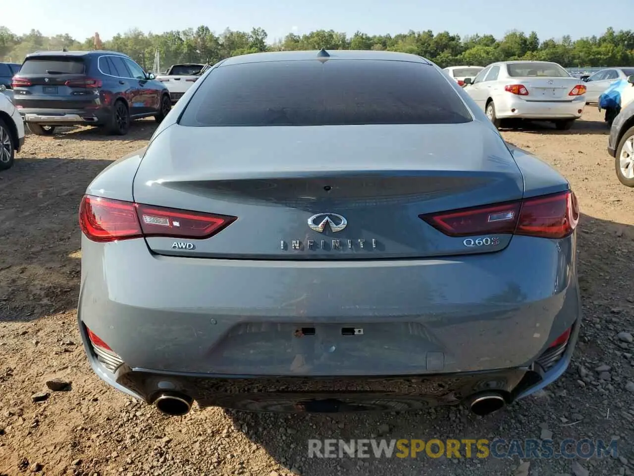 6 fotografías del automóvil dañado JN1FV7LL7MM560206 INFINITI Q60 2021