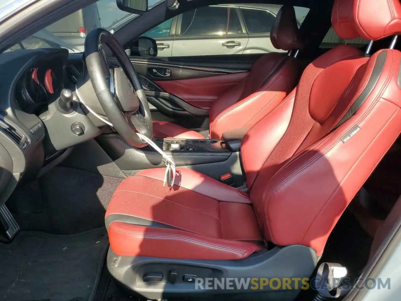 7 fotografías del automóvil dañado JN1FV7LL7MM560206 INFINITI Q60 2021