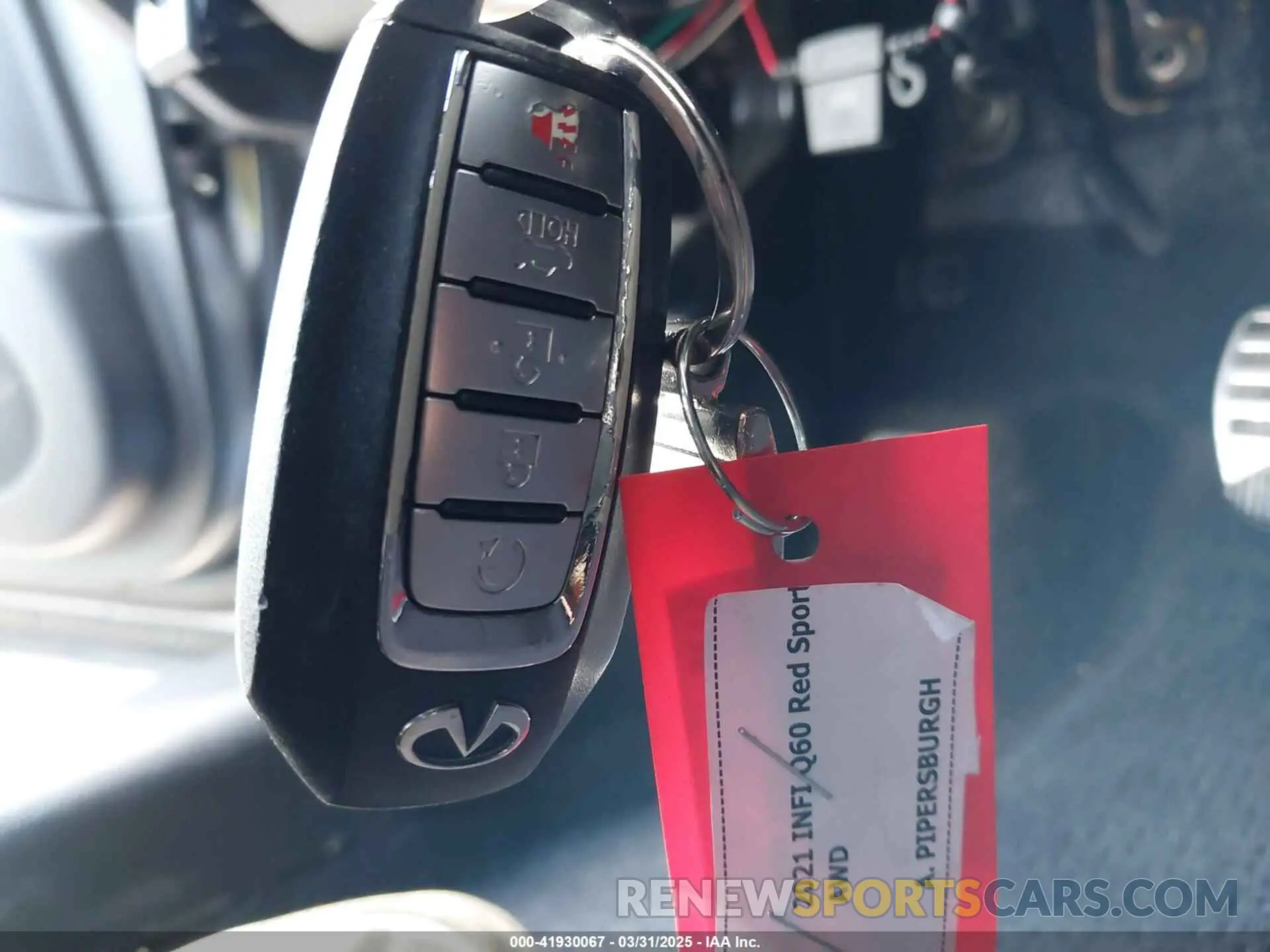 11 fotografías del automóvil dañado JN1FV7LLXMM560314 INFINITI Q60 2021