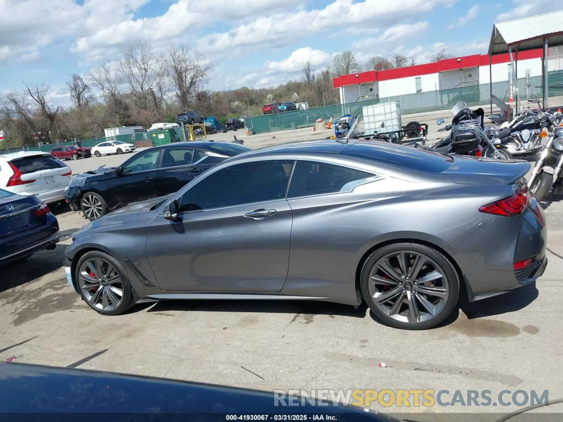 15 fotografías del automóvil dañado JN1FV7LLXMM560314 INFINITI Q60 2021
