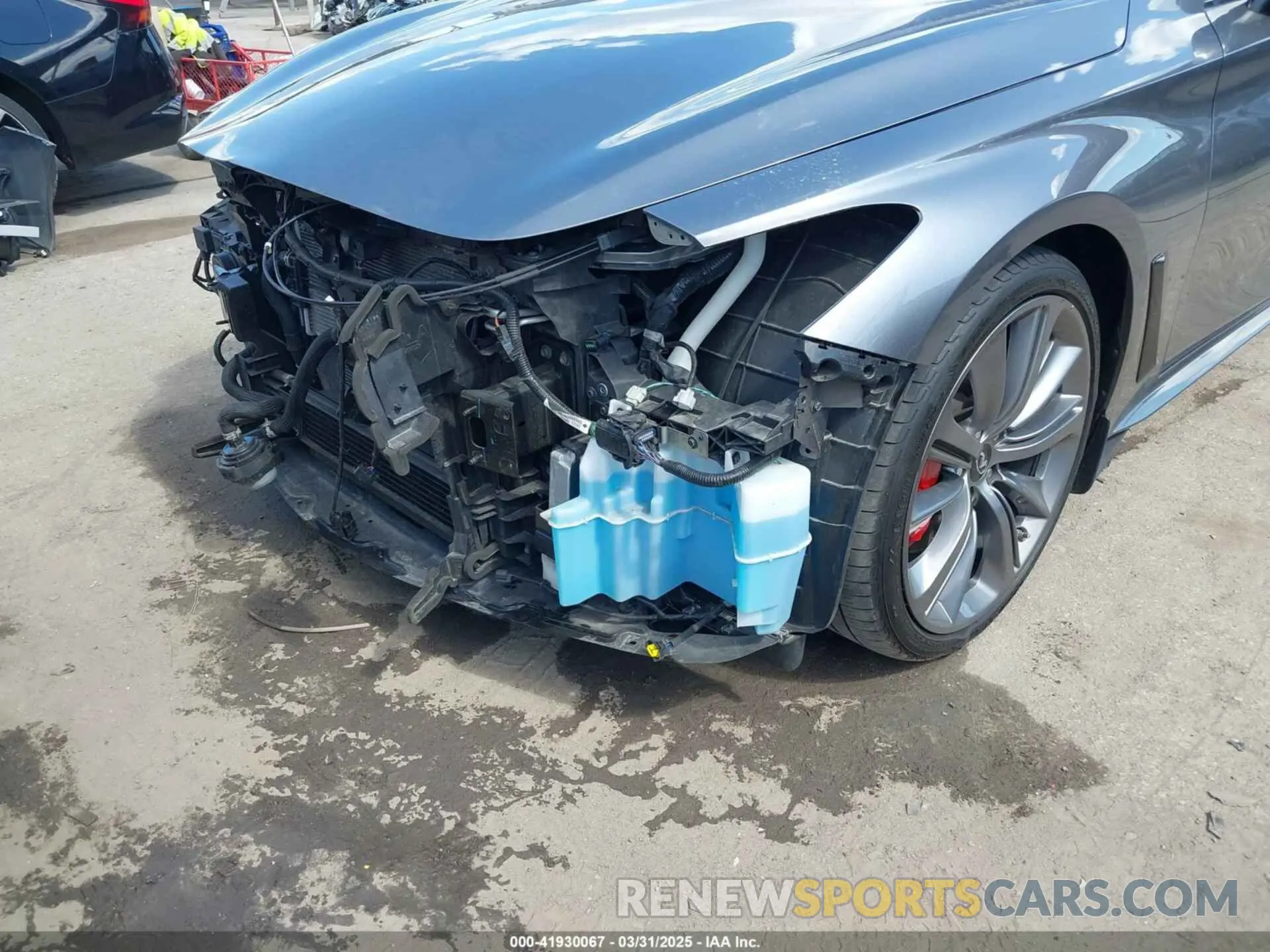 18 fotografías del automóvil dañado JN1FV7LLXMM560314 INFINITI Q60 2021