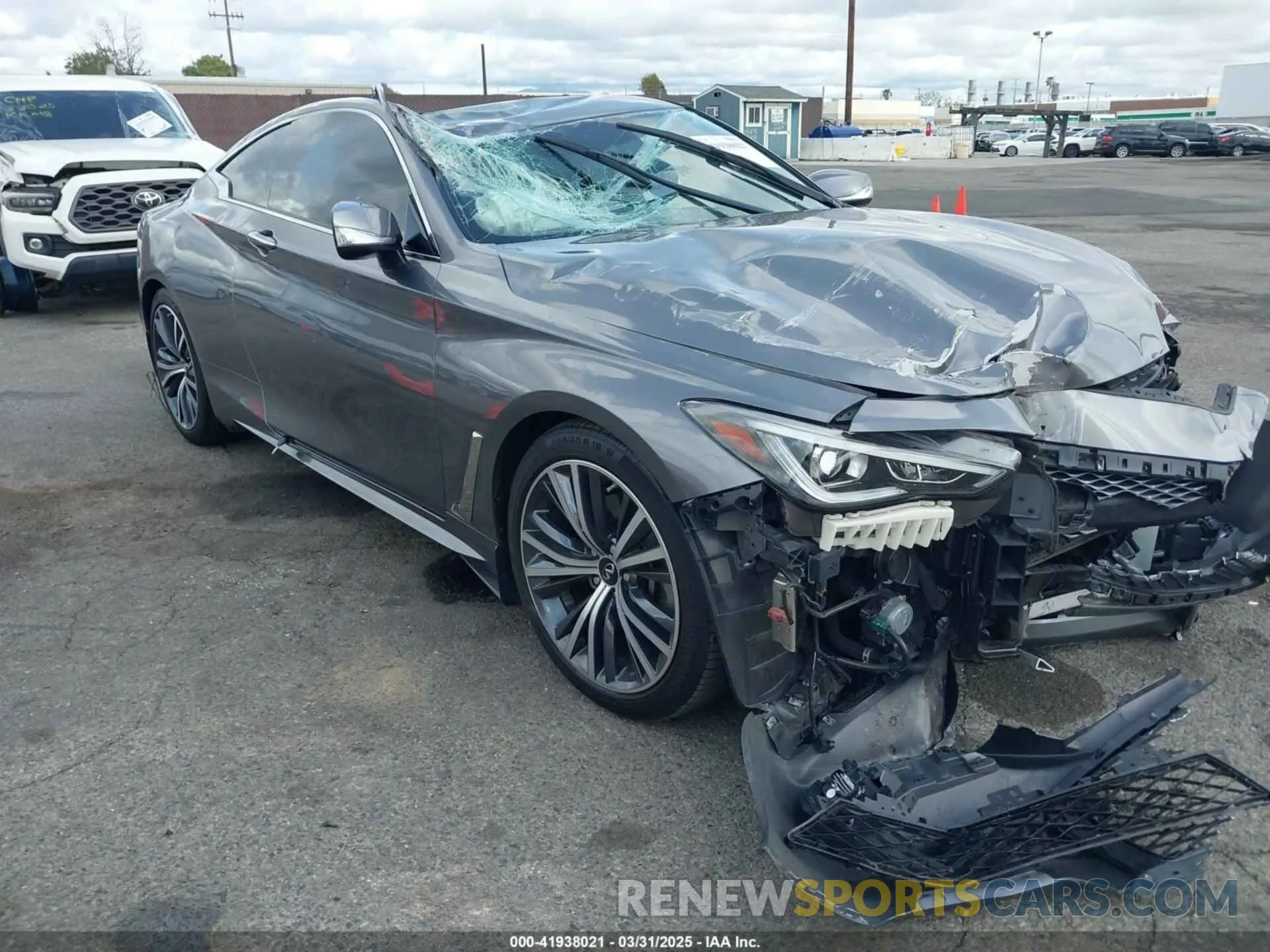 1 fotografías del automóvil dañado JN1EV7JK9NM600258 INFINITI Q60 2022